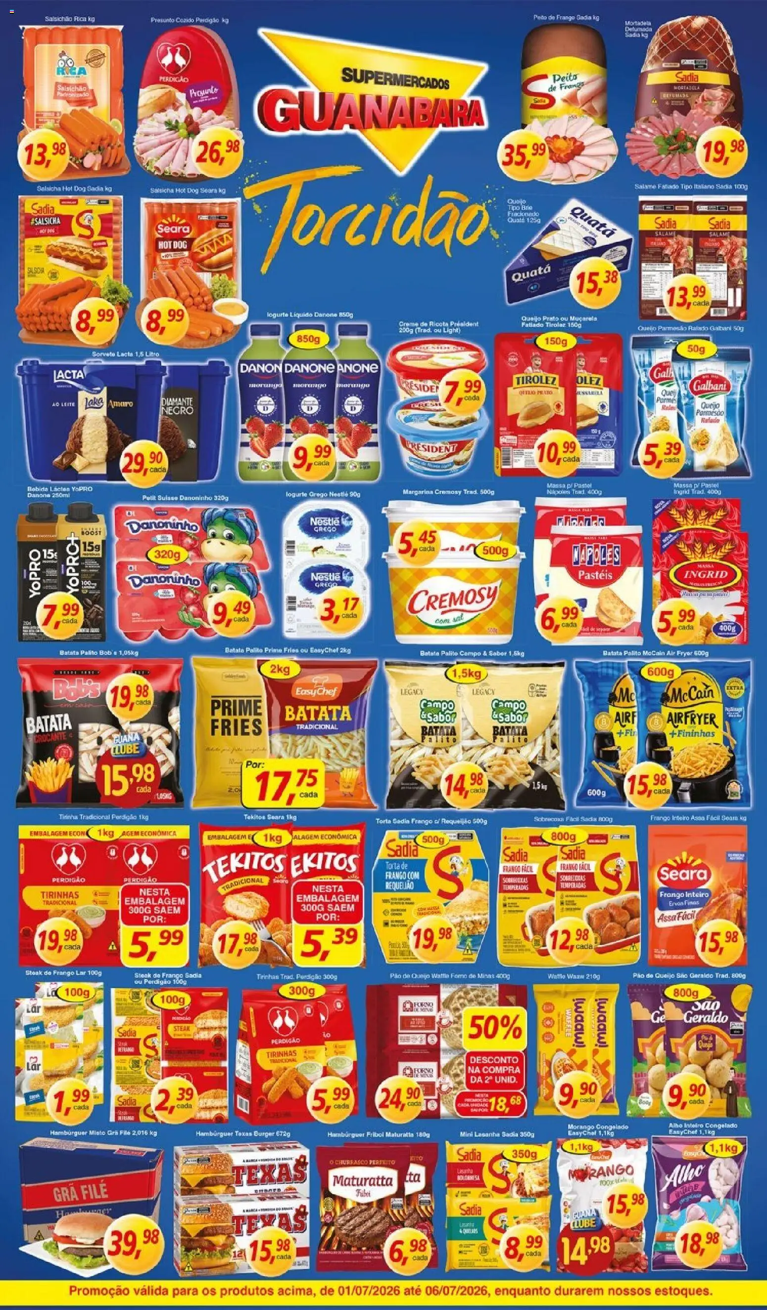 Supermercados Guanabara Folheto - válido de 01/07/2026 | Página: 8