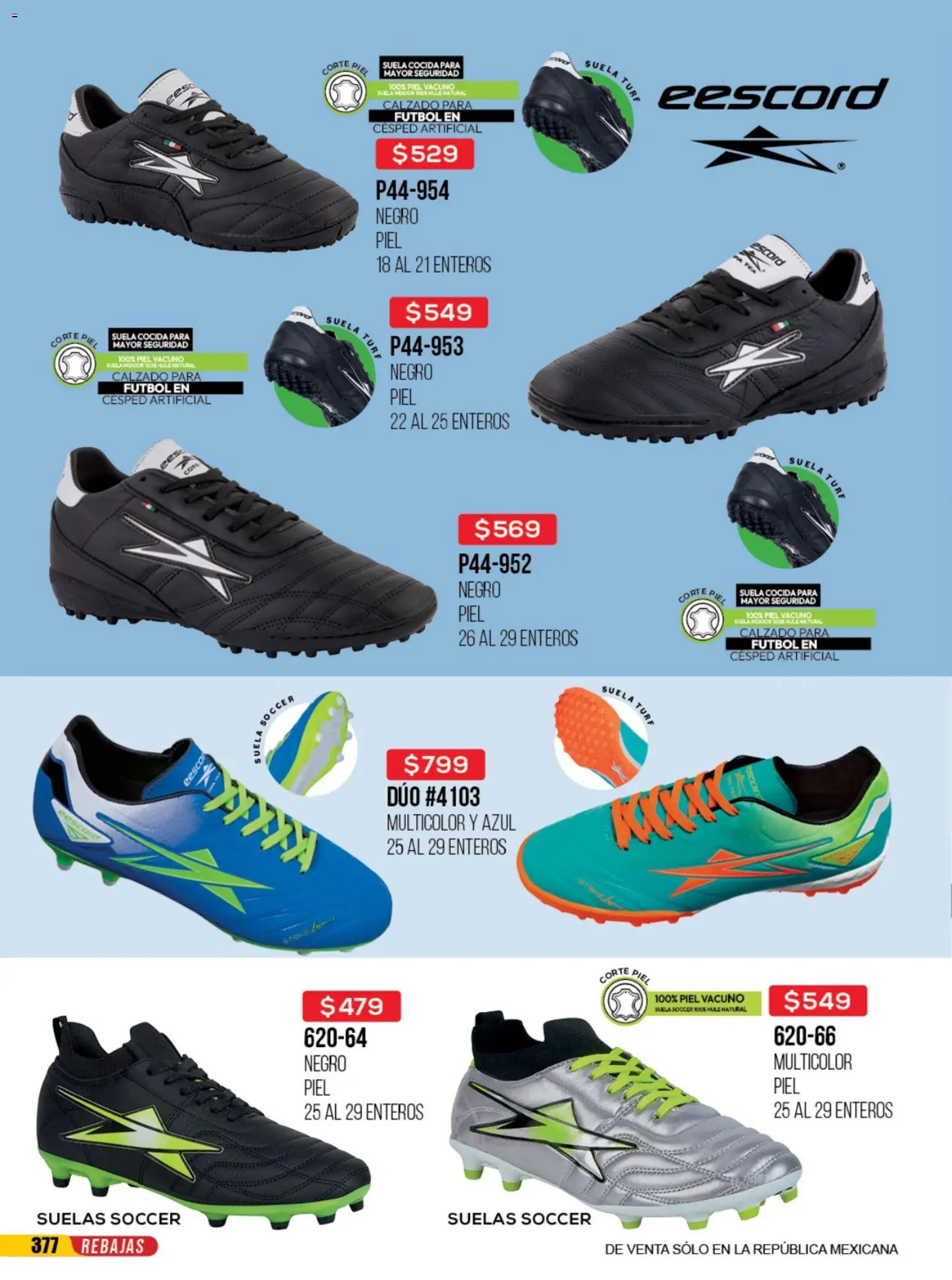 Nuevas ofertas de Cklass válidas en toda la República Mexicana desde el 23/06/2026. ¡Encuentra las mejores ofertas en Cklass catálogo Rebajas sobre rebajas calzado! | Página: 378