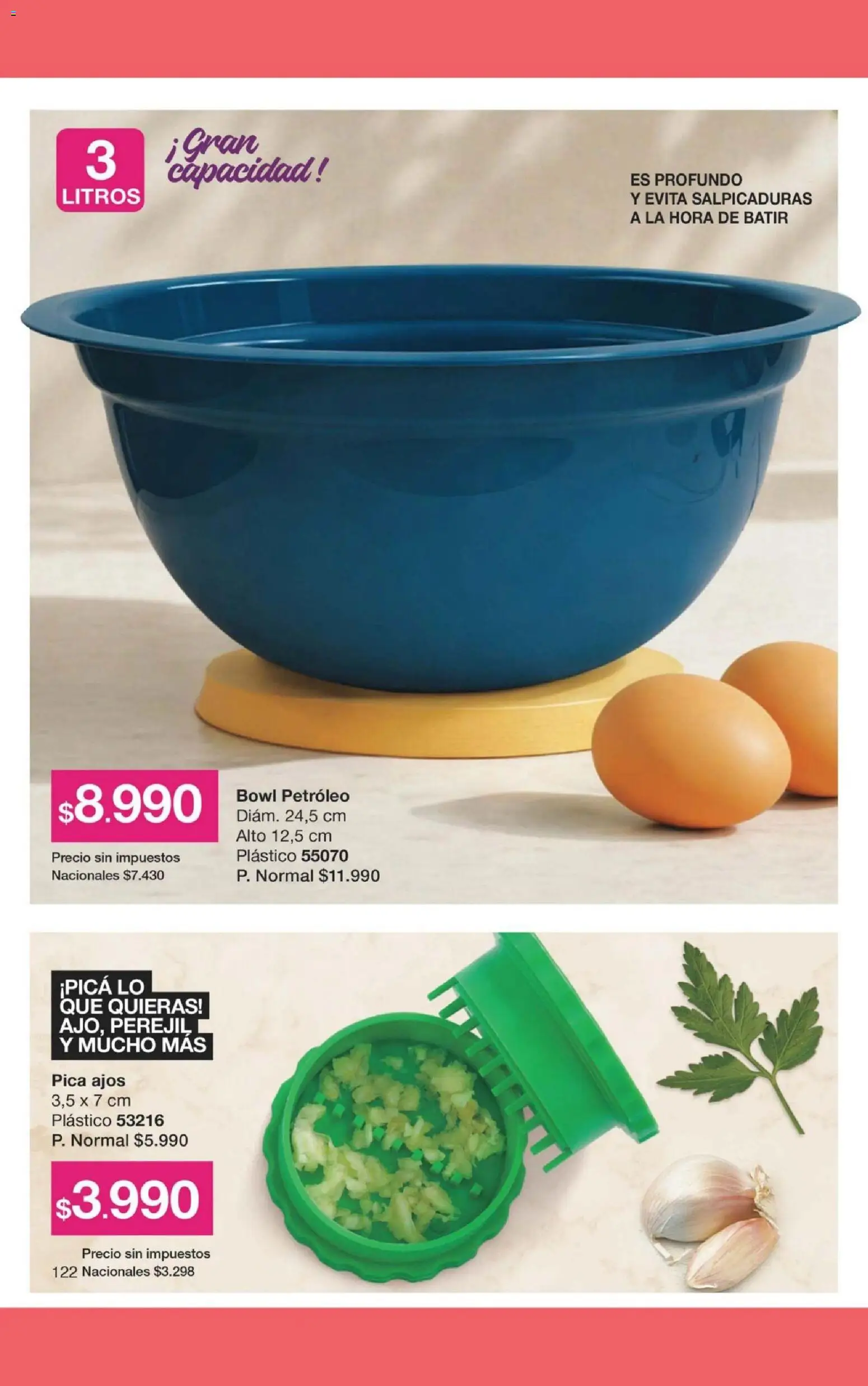 Gigot - CAMPAÑA 13 │ válido desde el 23/08/2026 | Página: 128 | Productos: Bowl, Petróleo, Perejil