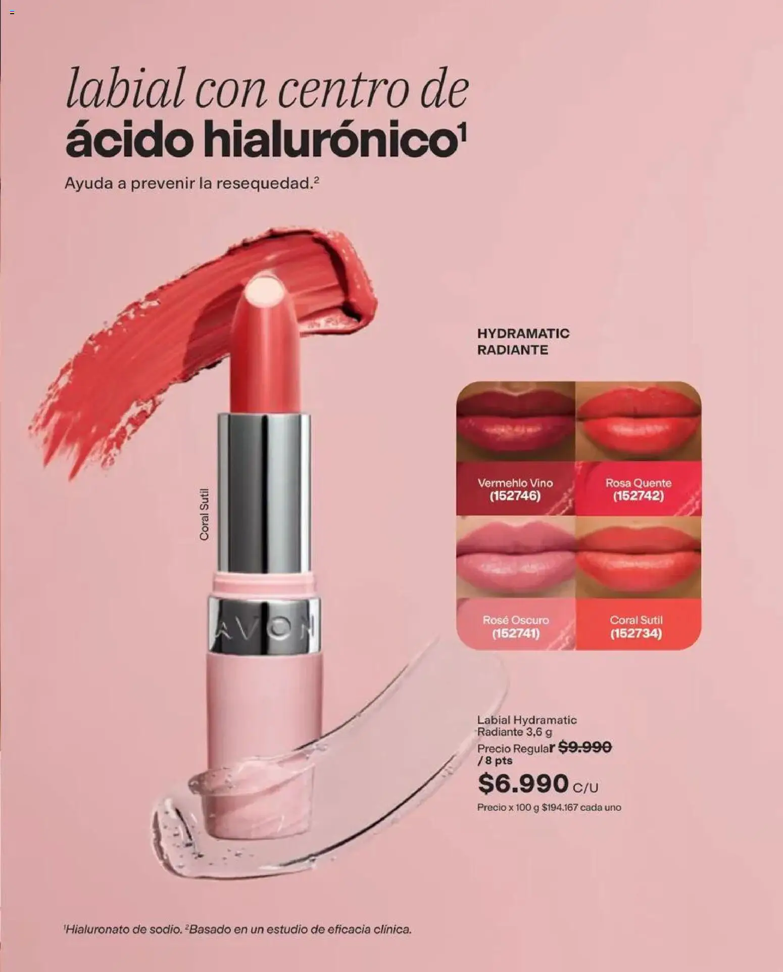 Catálogo Avon Campaña 14 │ válido desde el 15.09.2026 | Página: 34 | Productos: Vino, Labial