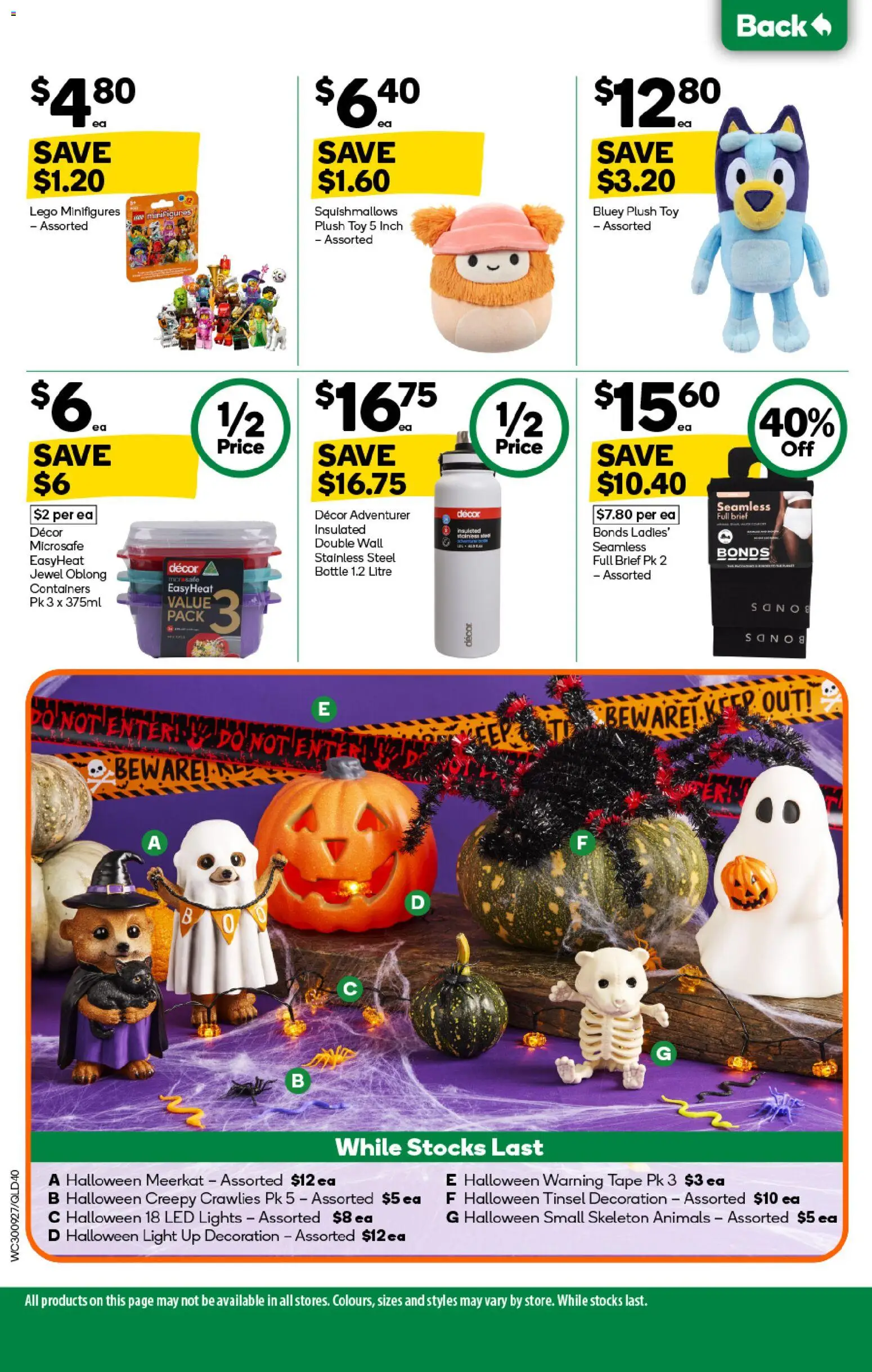 Woolworths catalogue - valid from 30/09/2026 | Page: 36 | Products: Decor, Light, LEGO, Decoration