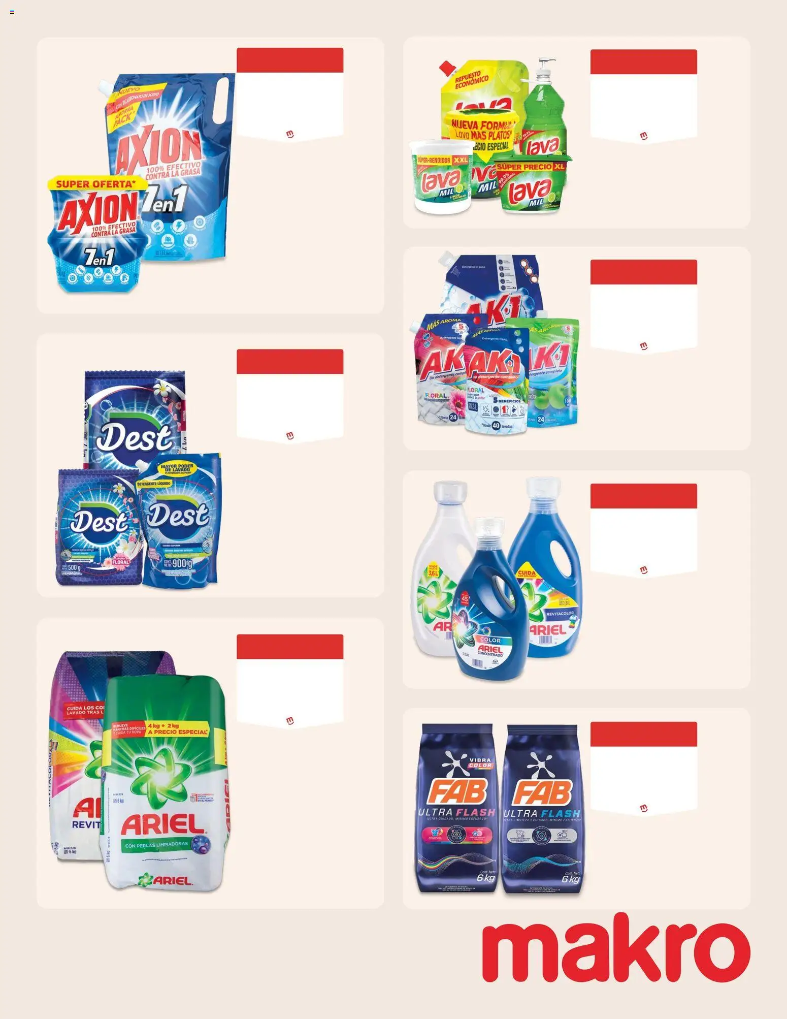 Makro revista - valida desde el 05.06.2026 | Página: 21 | Productos: Detergente, Ropa