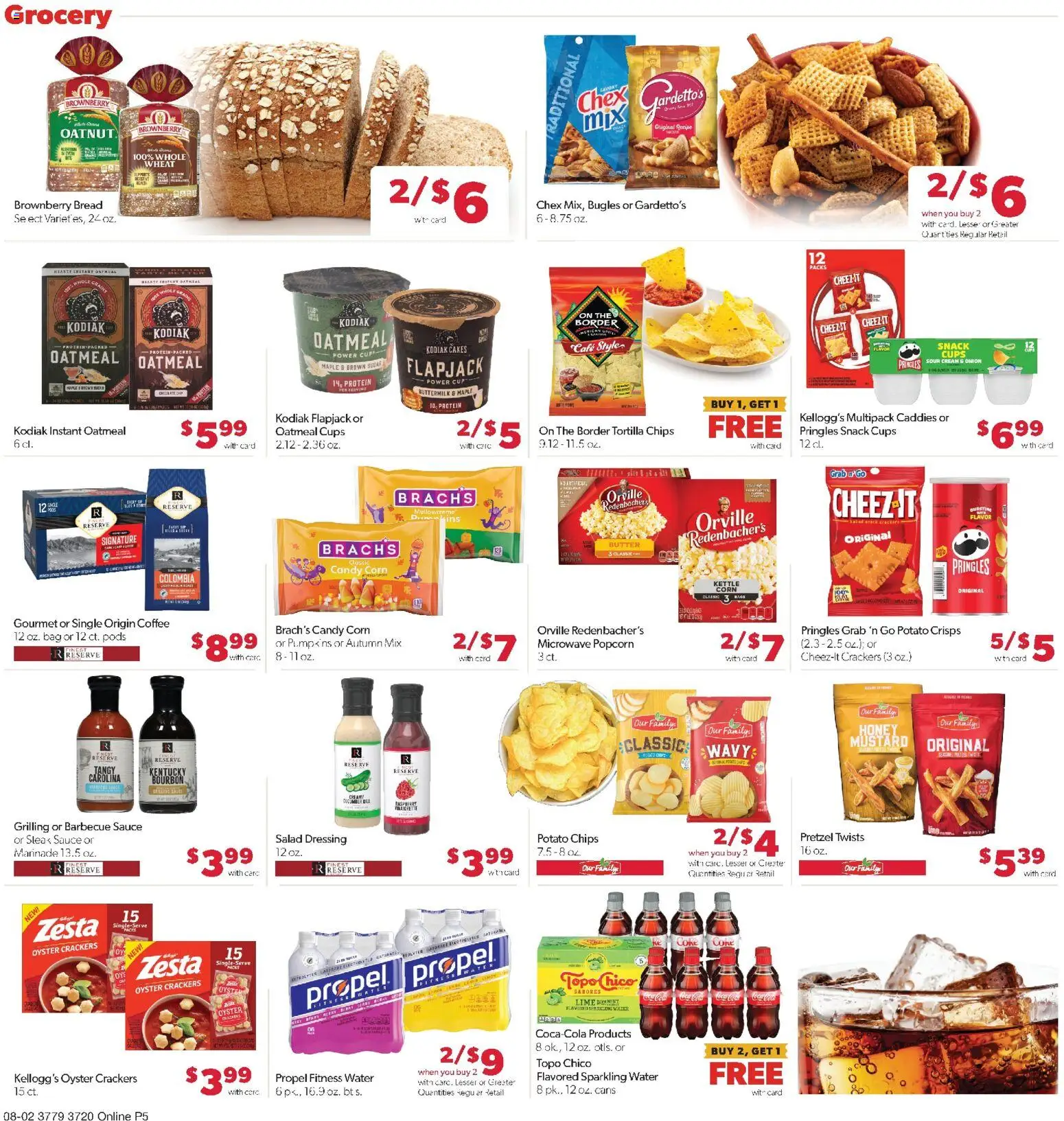 Family Fare Weekly Ad - NE - valid from 08/02/2026 | Page: 9 | Products: Popcorn, Candy, Bourbon, Cream