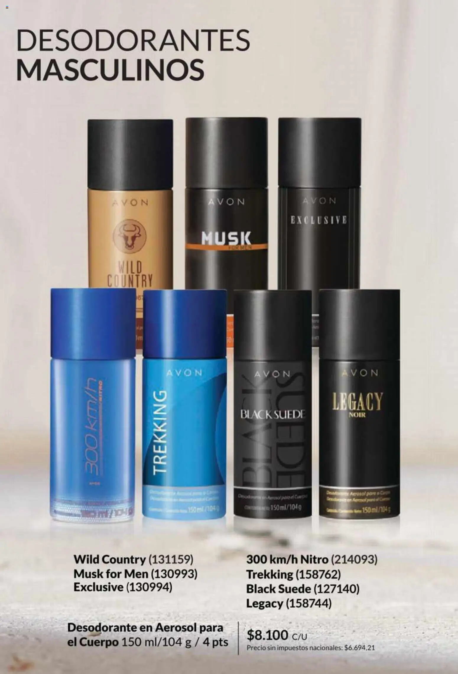 Catálogo AVON Campaña 5/2026 │ válido desde el 01.05.2026 | Página: 175 | Productos: Desodorante