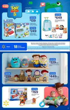 Vista previa de Walmart folleto Toy Story, nuevo folleto de la tienda, válido en México a partir del 08.06.2026 | Página: 7