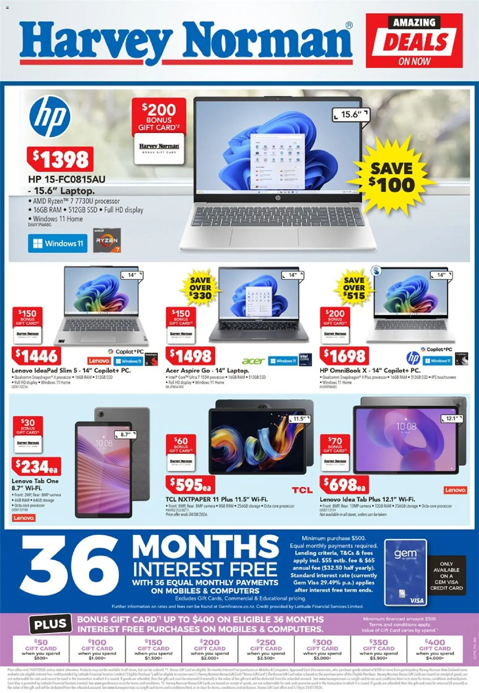 Harvey Norman catalogue from 11 Jul 2026 | Page: 3