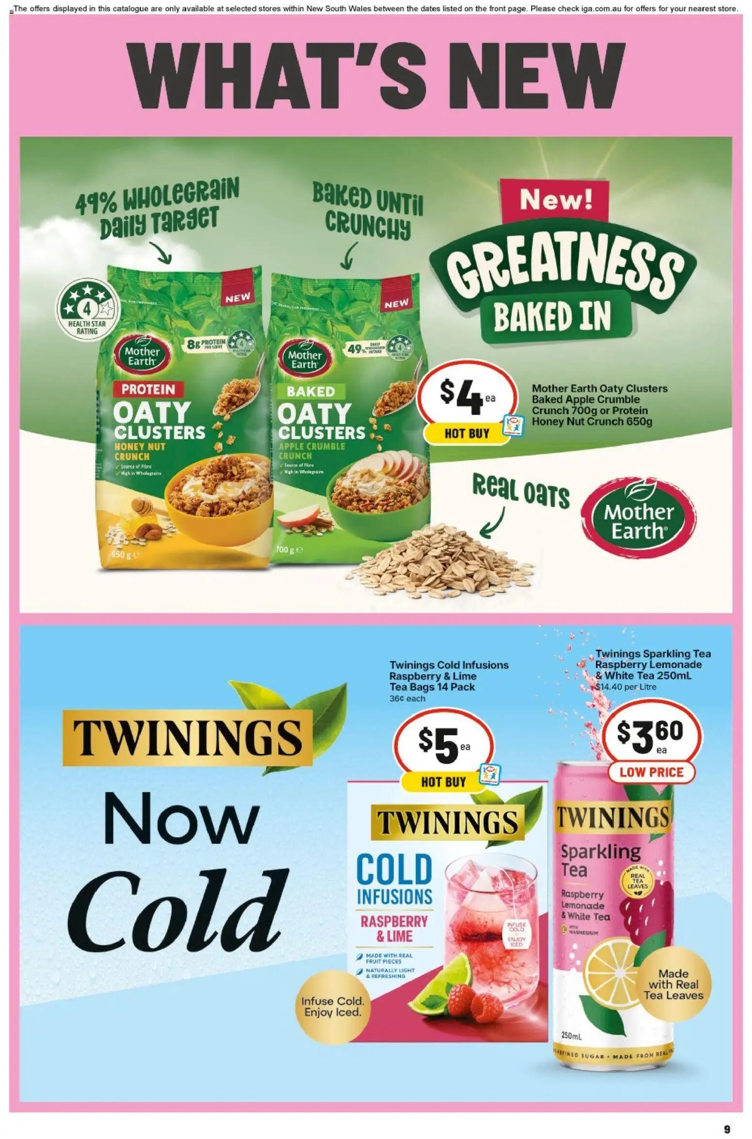 IGA catalogue - valid from 10.06.2026 | Page: 10 | Products: Light, Honey, Tea, Lime