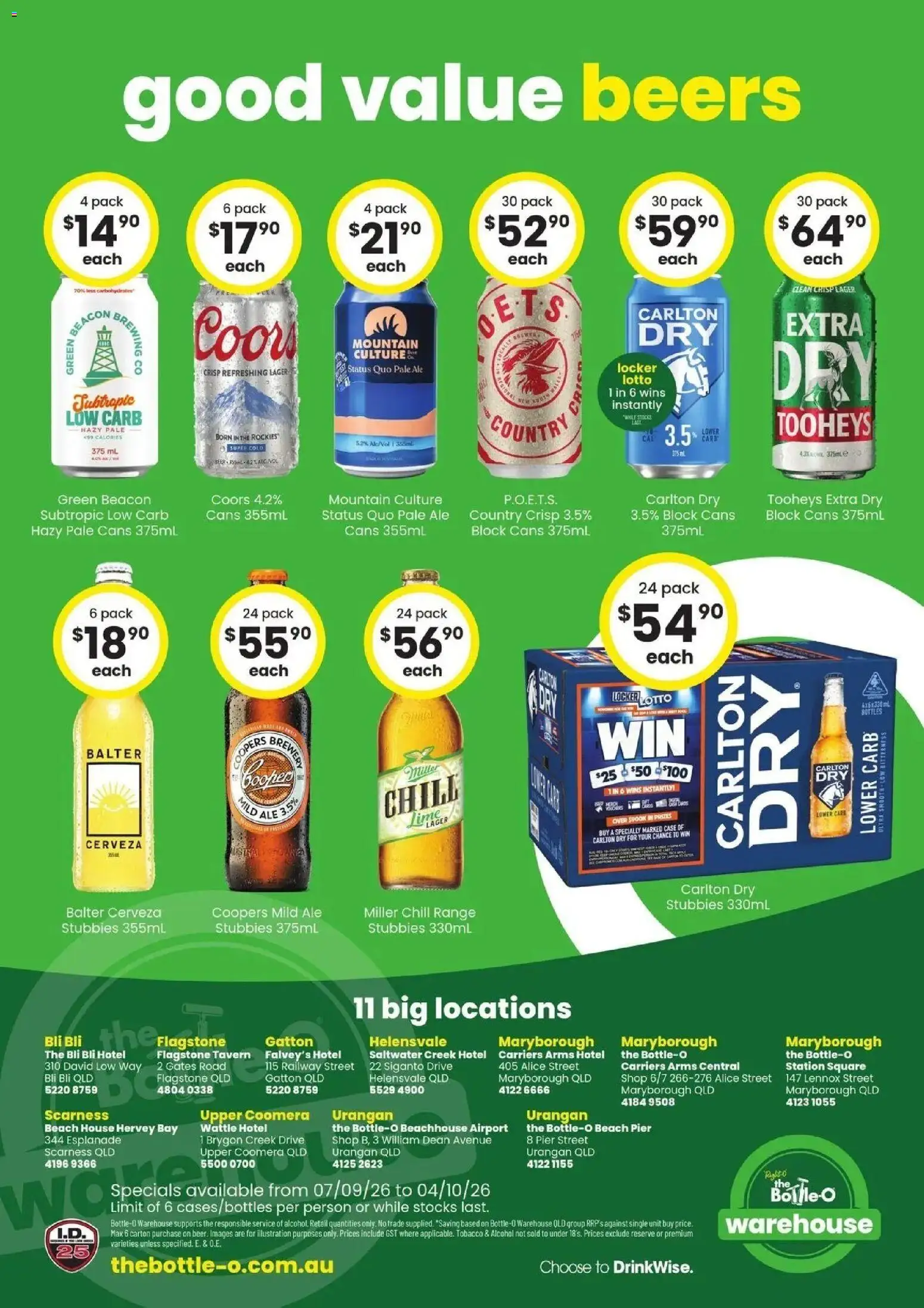 The Bottle-O catalogue - valid from 07/09/2026 | Page: 6 | Products: Alcohol, Case