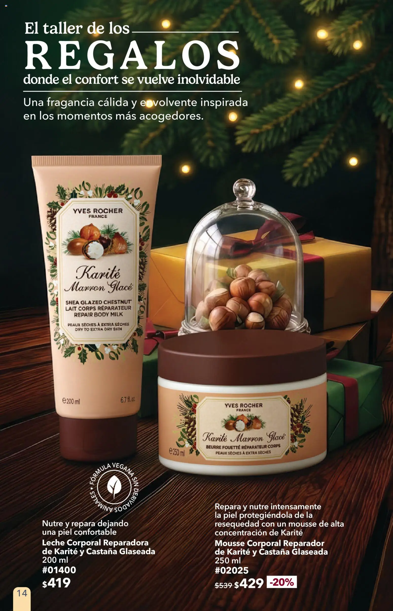 Nuevas ofertas de Yves Rocher válidas en toda la República Mexicana desde el 27/10/2026. ¡Encuentra las mejores ofertas en Yves Rocher campaña 15 2026! | Página: 14