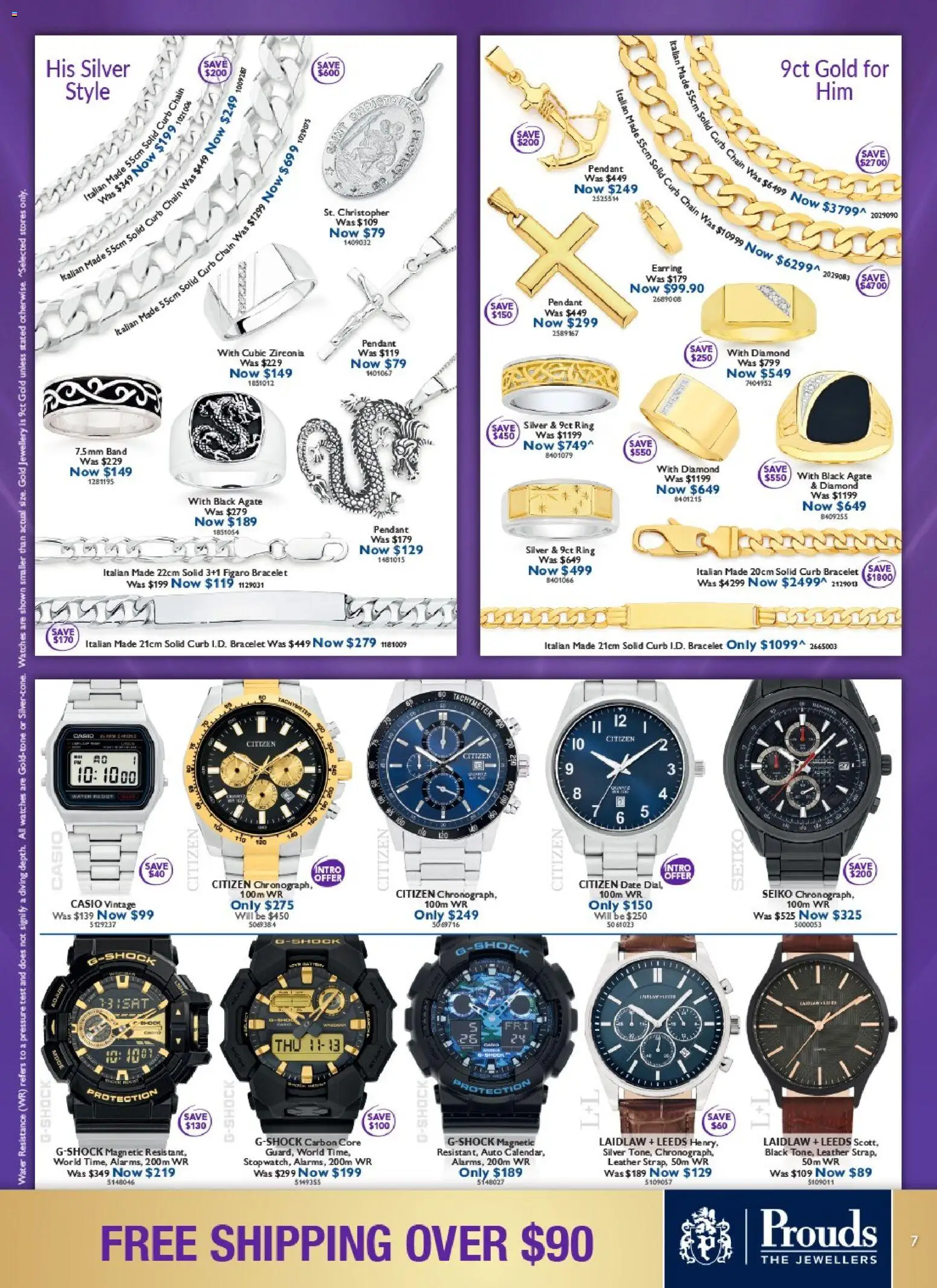 Prouds The Jewellers catalogue - valid from 29/06/2026 | Page: 7 | Products: Bracelet, Chain, Diamond, Jewellery