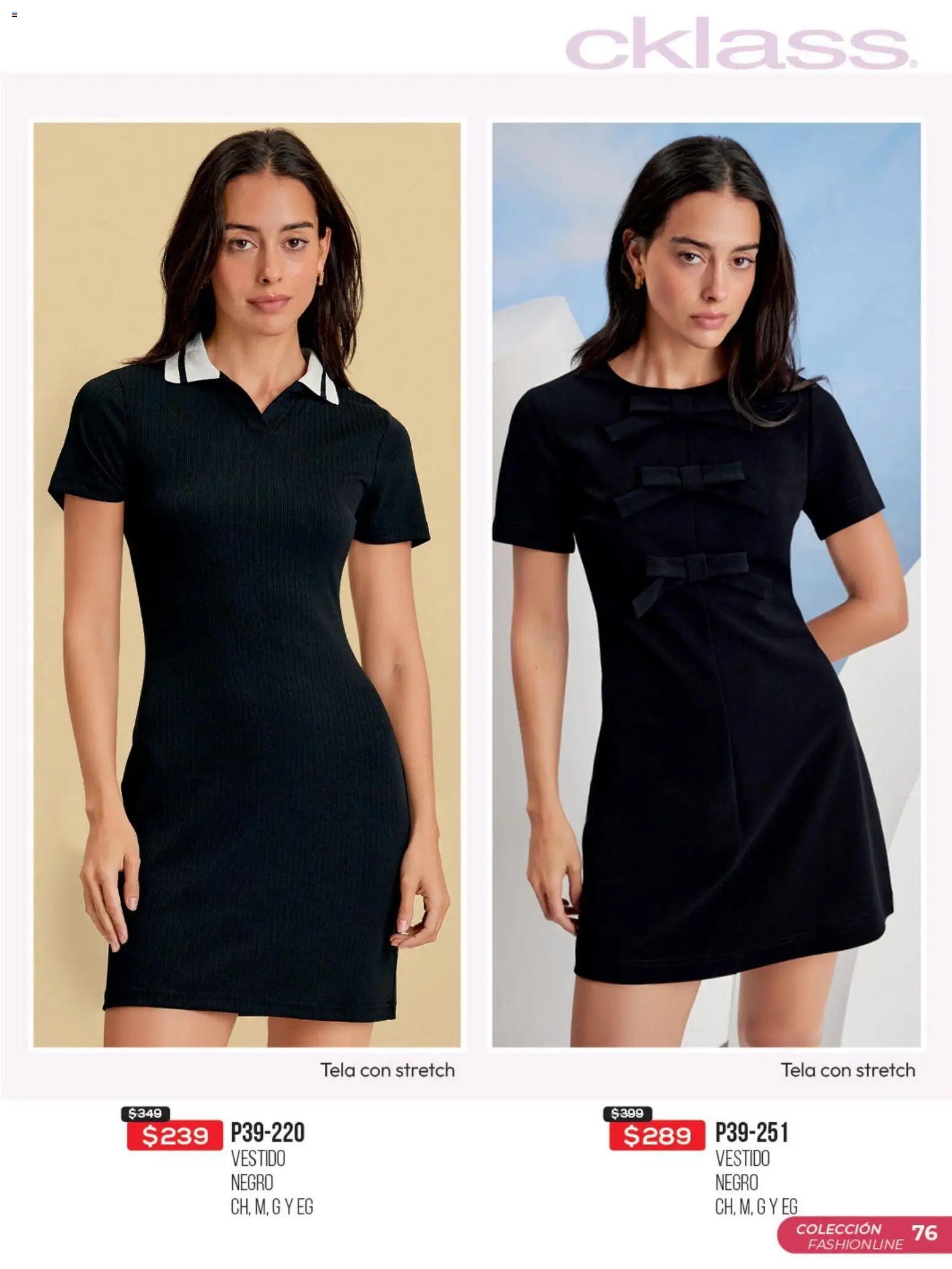 Nuevas ofertas de Cklass válidas en toda la República Mexicana desde el 30.03.2026. ¡Encuentra las mejores ofertas en Cklass catálogo Promo semanal! | Página: 77 | Productos: Vestido
