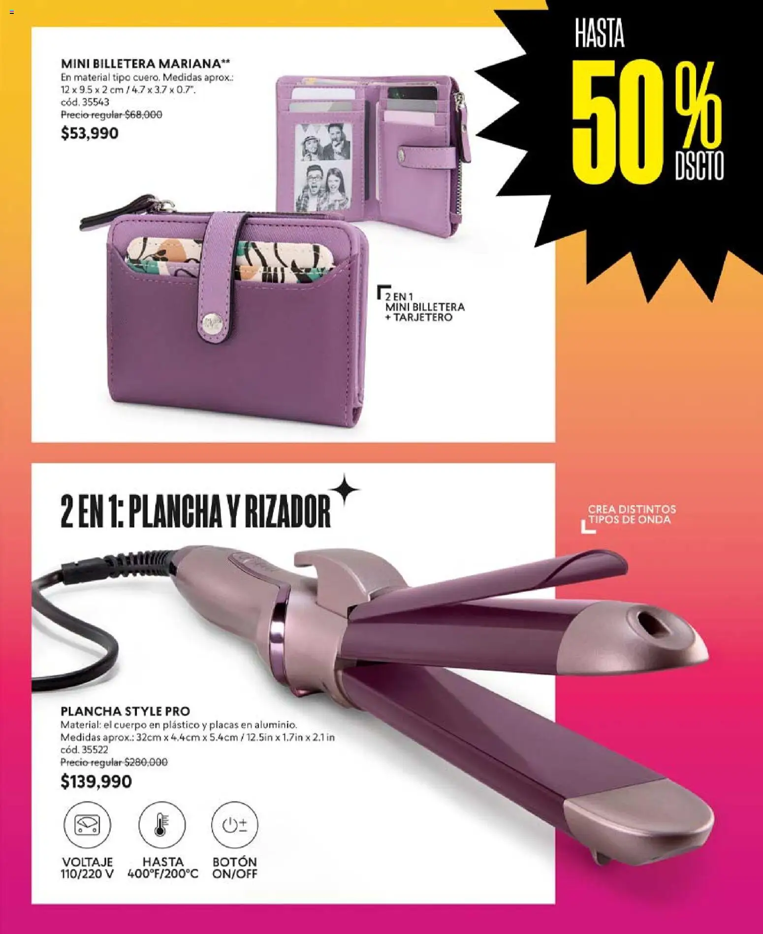 CyZone revista - valida desde el 05.06.2026 | Página: 51 | Productos: Billetera, Plancha