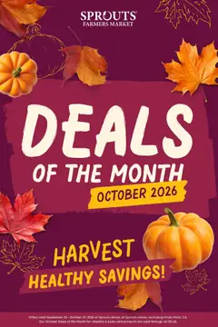 Preview of Sprouts weekly ads valid from 09/23/2026