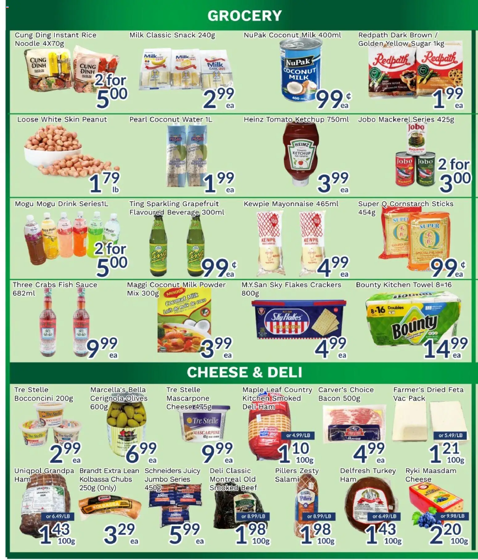 Oceans flyer valid from 29.05.2026 | Page: 4 | Products: Beef, Ketchup, Flakes, Ham