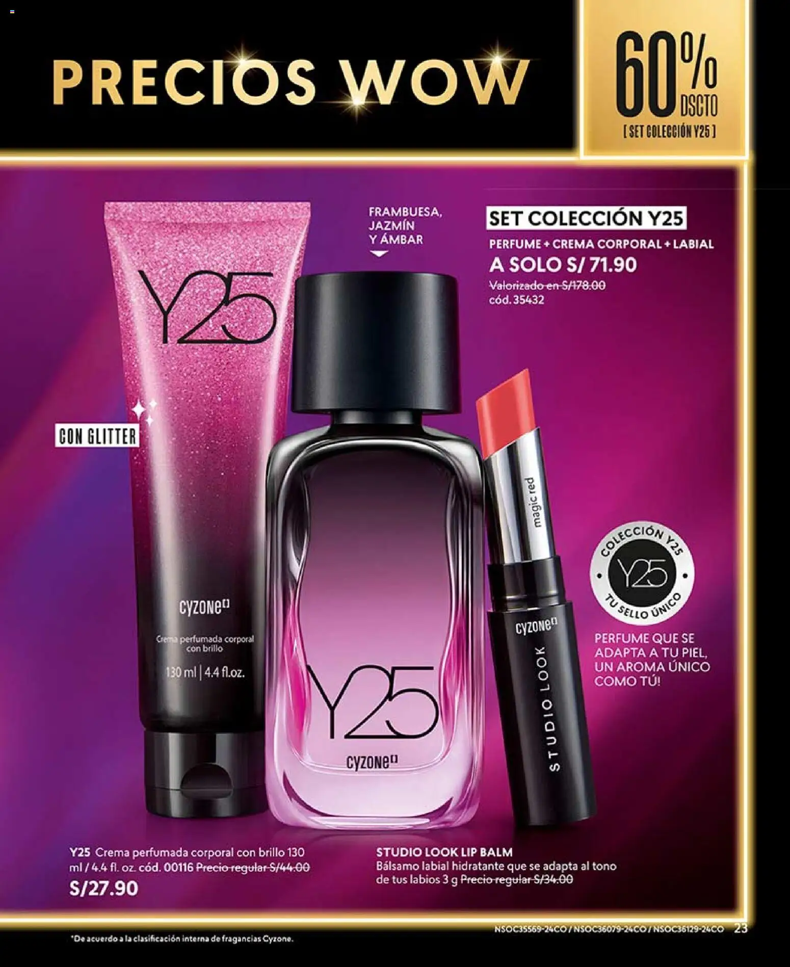 Catálogo CyZone válido desde 04.04.2026 | Página: 23 | Productos: Crema, Perfume