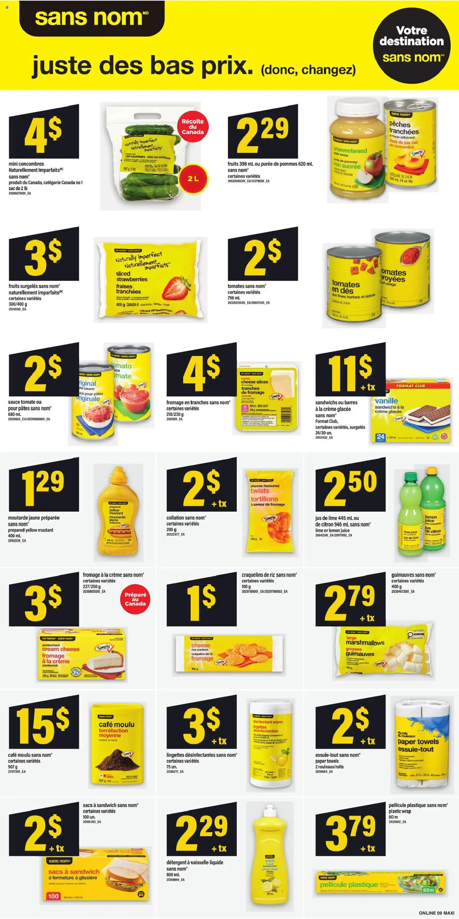 Maxi flyer valid from Aug 20, 2026 | Page: 12