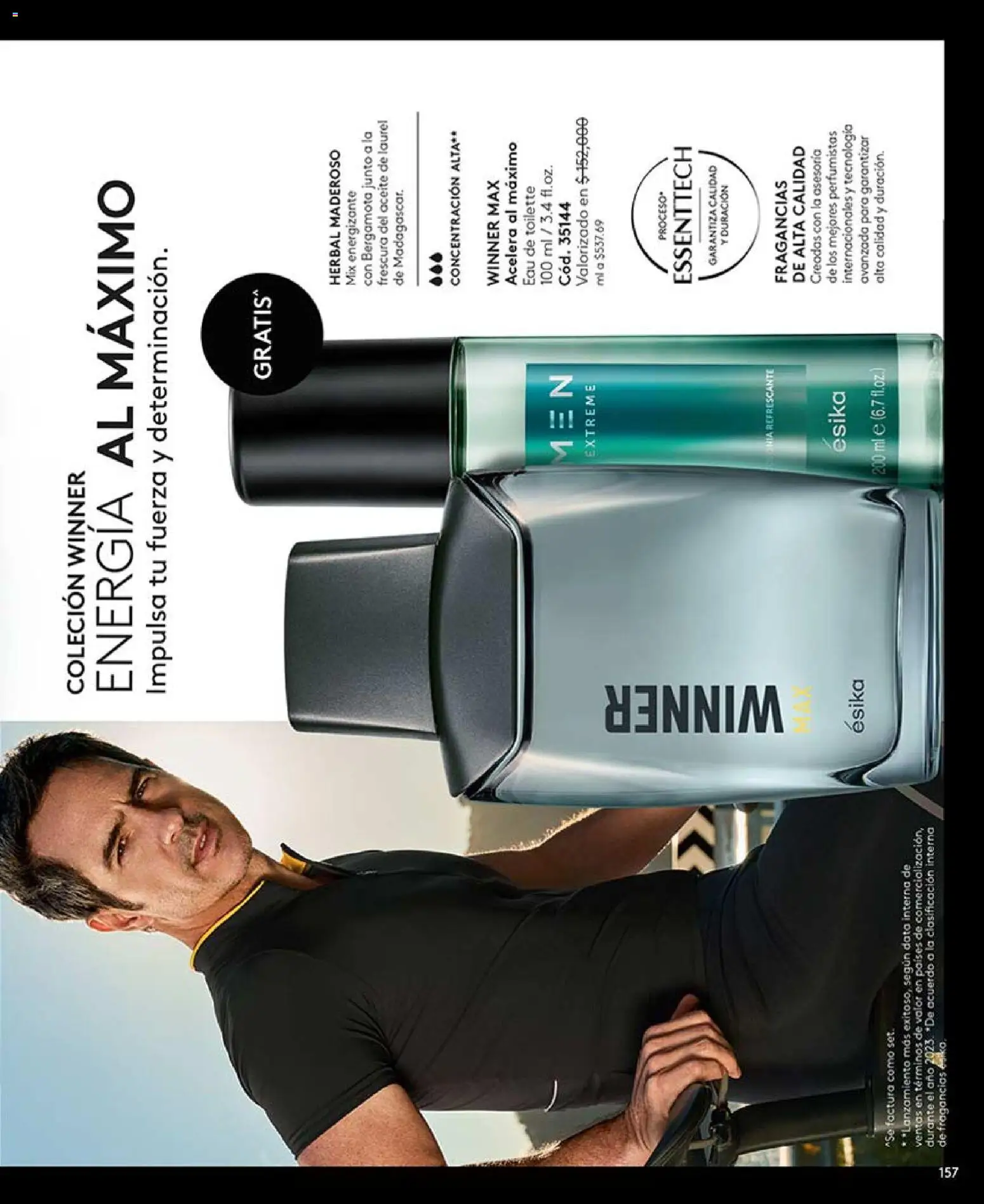 Ésika revista - valida desde el 13.03.2026 | Página: 157 | Productos: Eau de toilette, Aceite