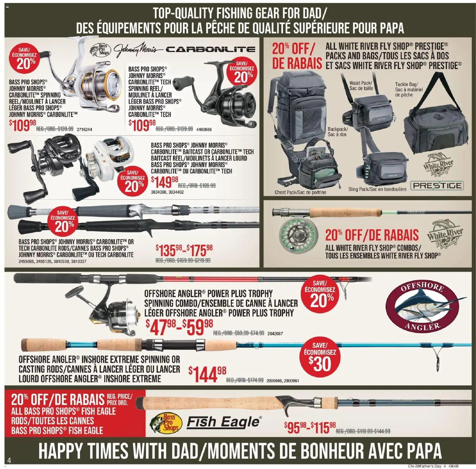 Cabelas flyer valid from 04.06.2026 | Page: 4 | Products: Fish