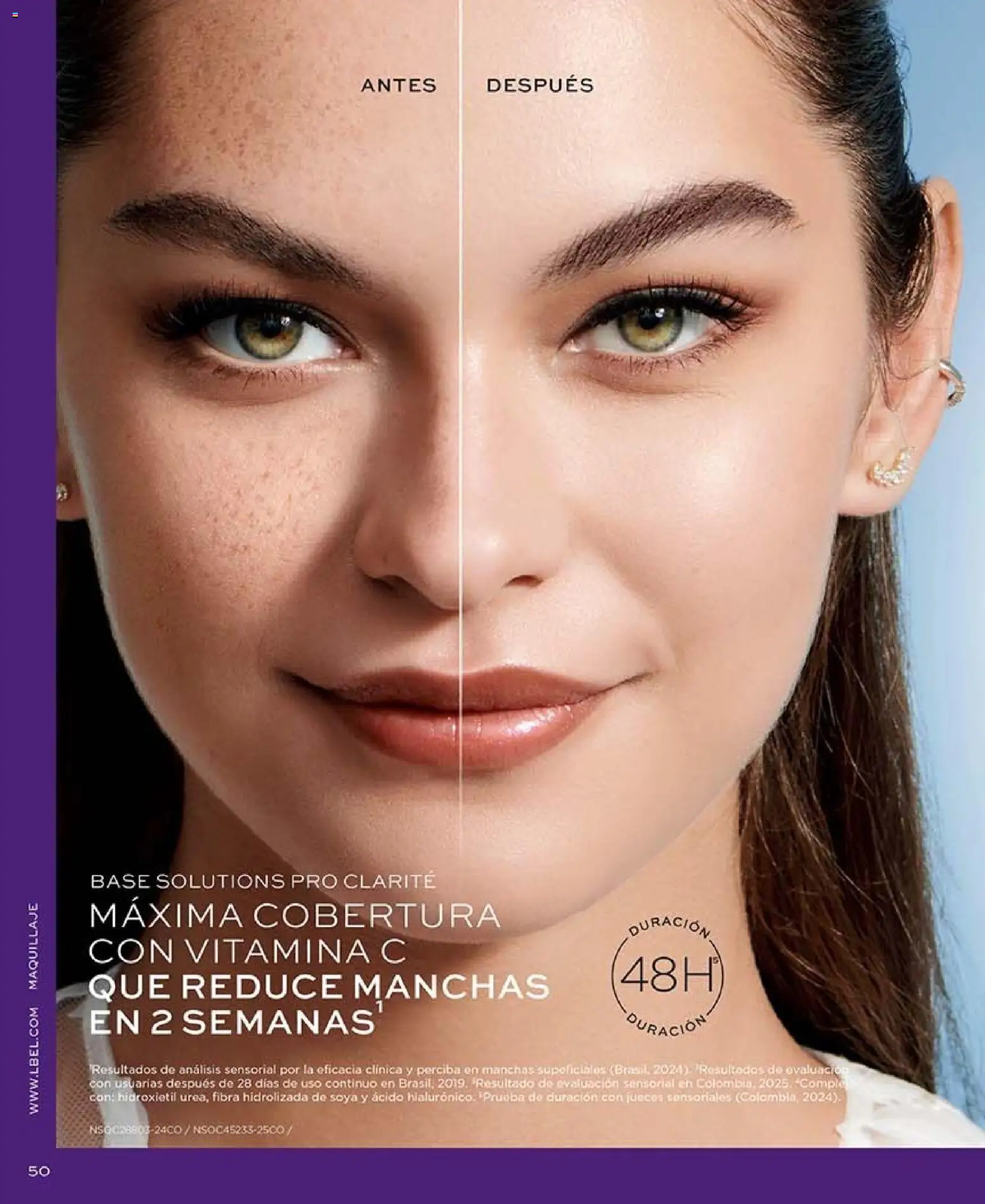 Catálogo L'Bel válido desde 03/10/2026 | Página: 50 | Productos: Maquillaje