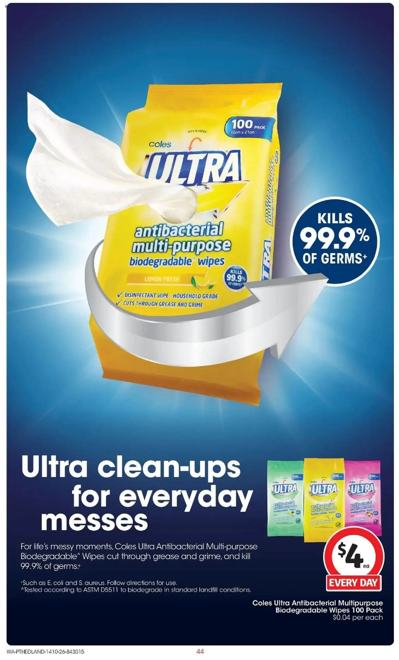 ﻿Coles catalogue valid from 14/10/2026 > Online Australia | Page: 44