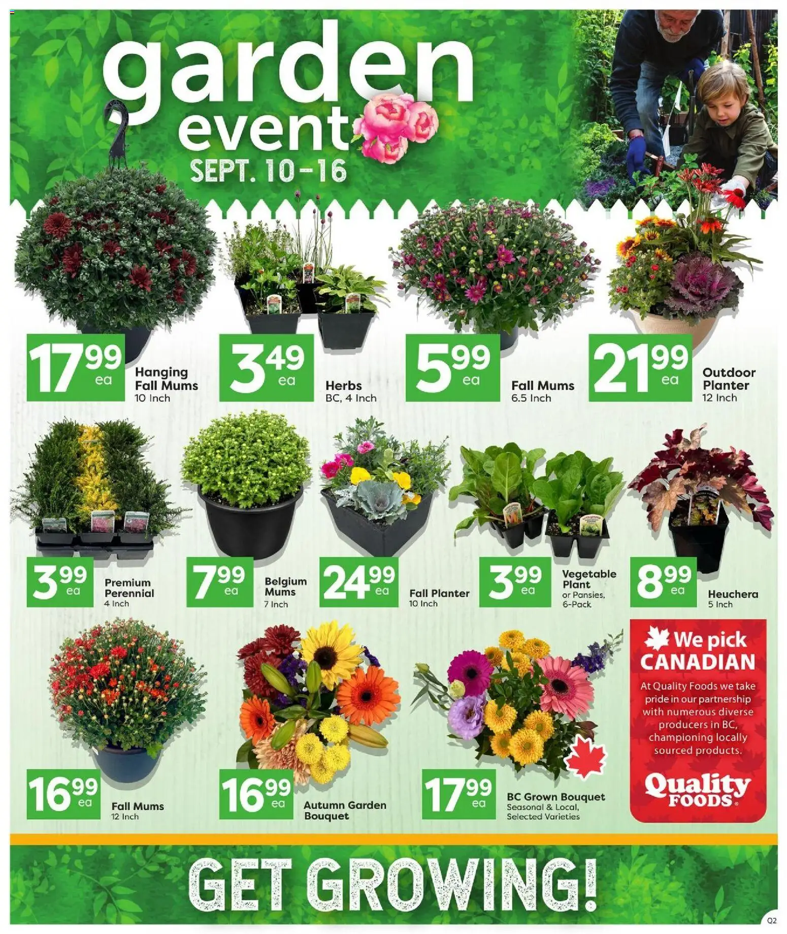 Quality Foods flyer valid from Sep 10, 2026 | Page: 4 | Products: Herbs