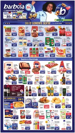 Barbosa Supermercados ofertas Rede e Interior - Pré-Visualização do folheto da loja Barbosa Supermercados, válido de 31/07/2026 | Página: 1