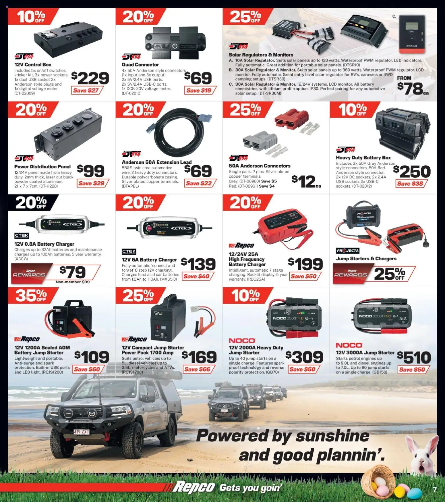 Repco catalogue - valid from 19.03.2026 | Page: 7 | Products: Socket, Charger, Batteries, Digital