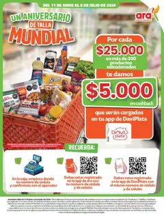 Ara catálogo -  Vista previa de la revista de la tienda Ara valido desde el 11.06.2026