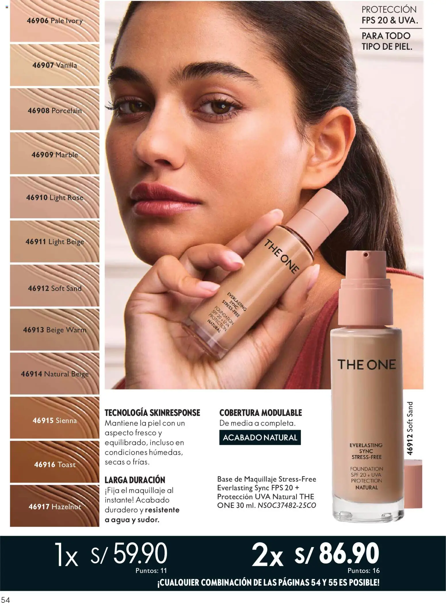 Catálogo Oriflame válido desde 01/08/2026 | Página: 54 | Productos: Maquillaje