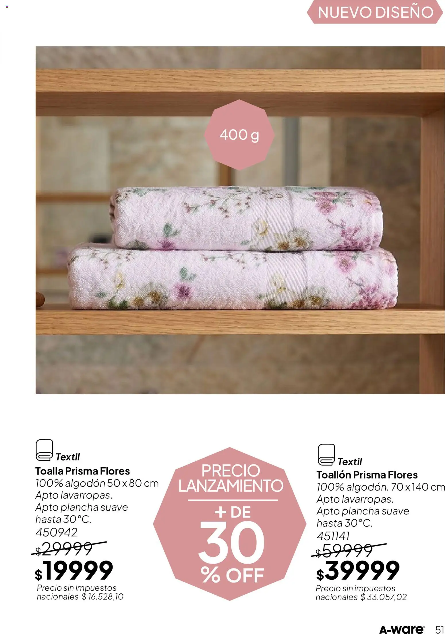 Tupperware Folleto │ válido desde el 04/08/2026 | Página: 53 | Productos: Toalla, Algodón, Plancha