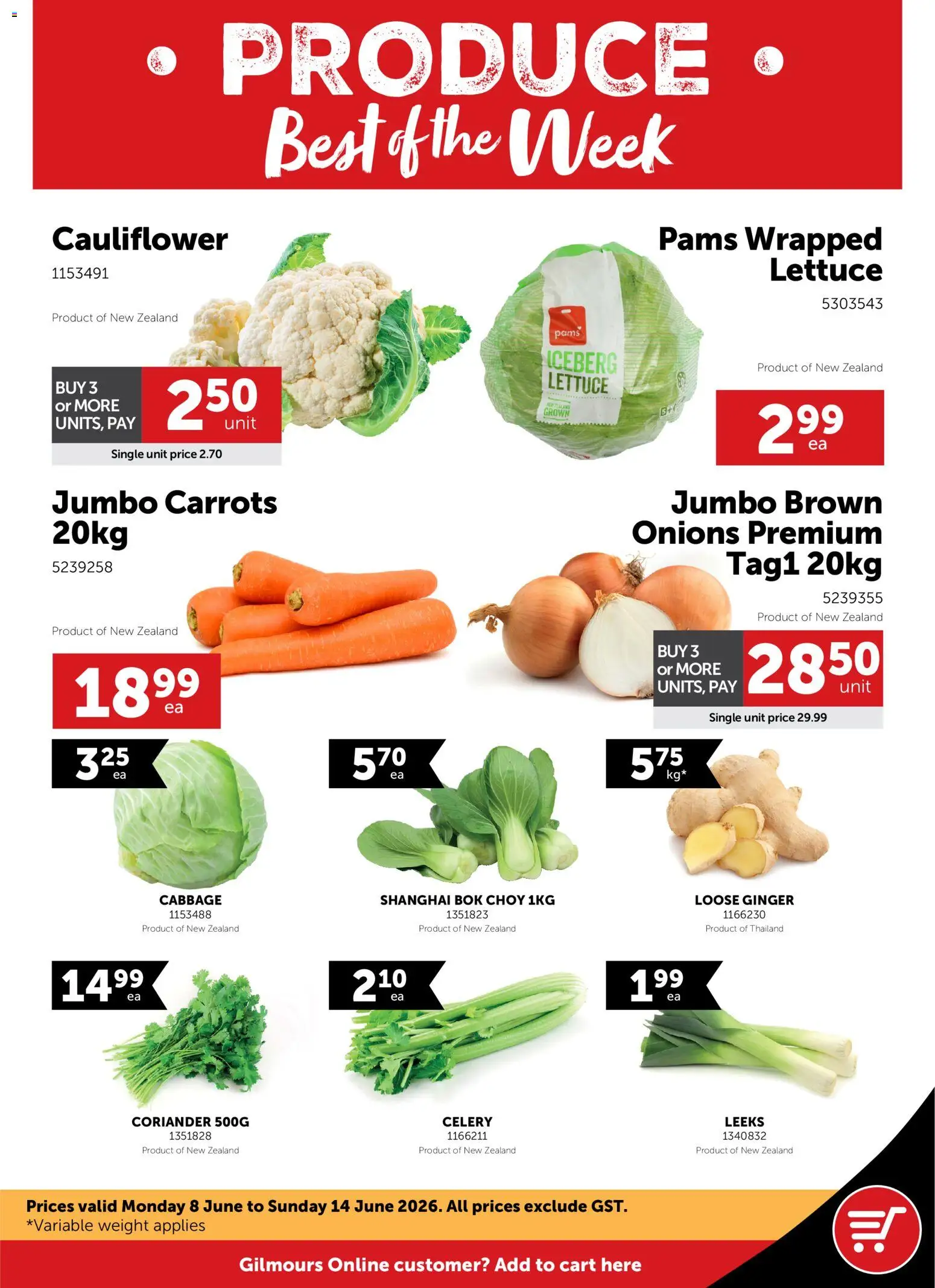 Gilmours catalogue from 08.06.2026 | Page: 1