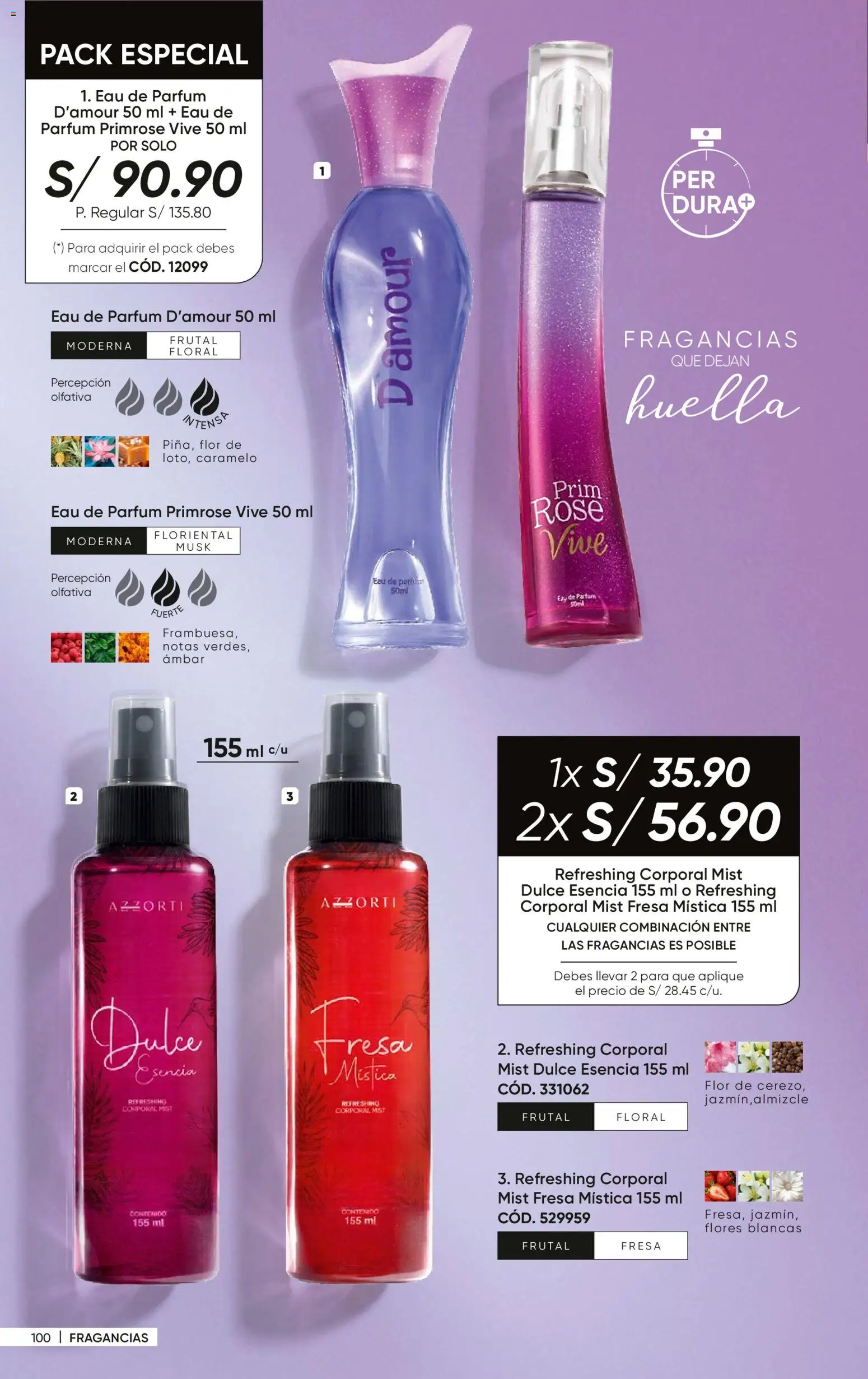 Catálogo Azzorti válido desde 27/07/2026 | Página: 102 | Productos: Flores