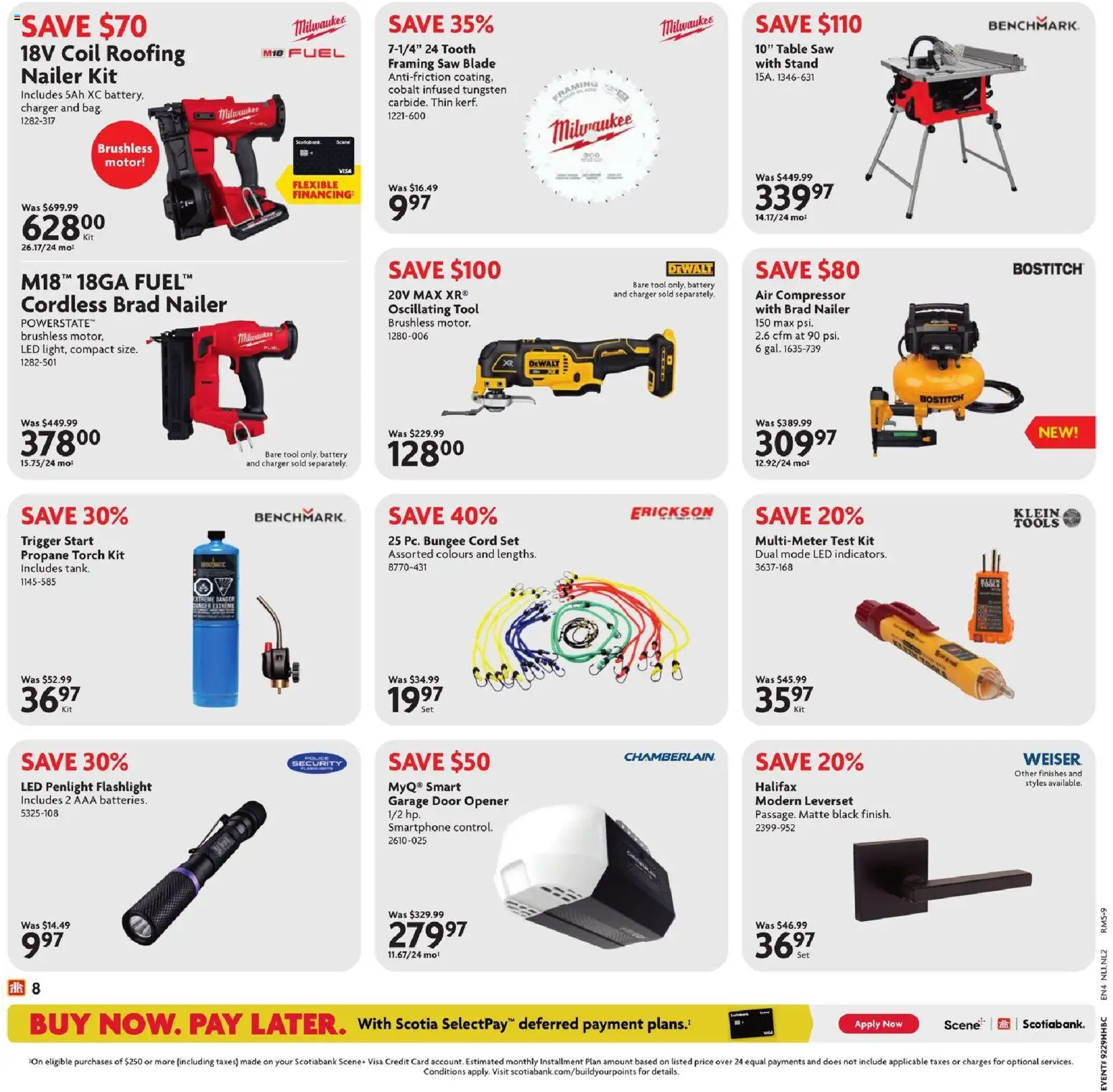 Home Hardware flyer valid from Jul 16, 2026 | Page: 15 | Products: Smartphone, Table, Battery