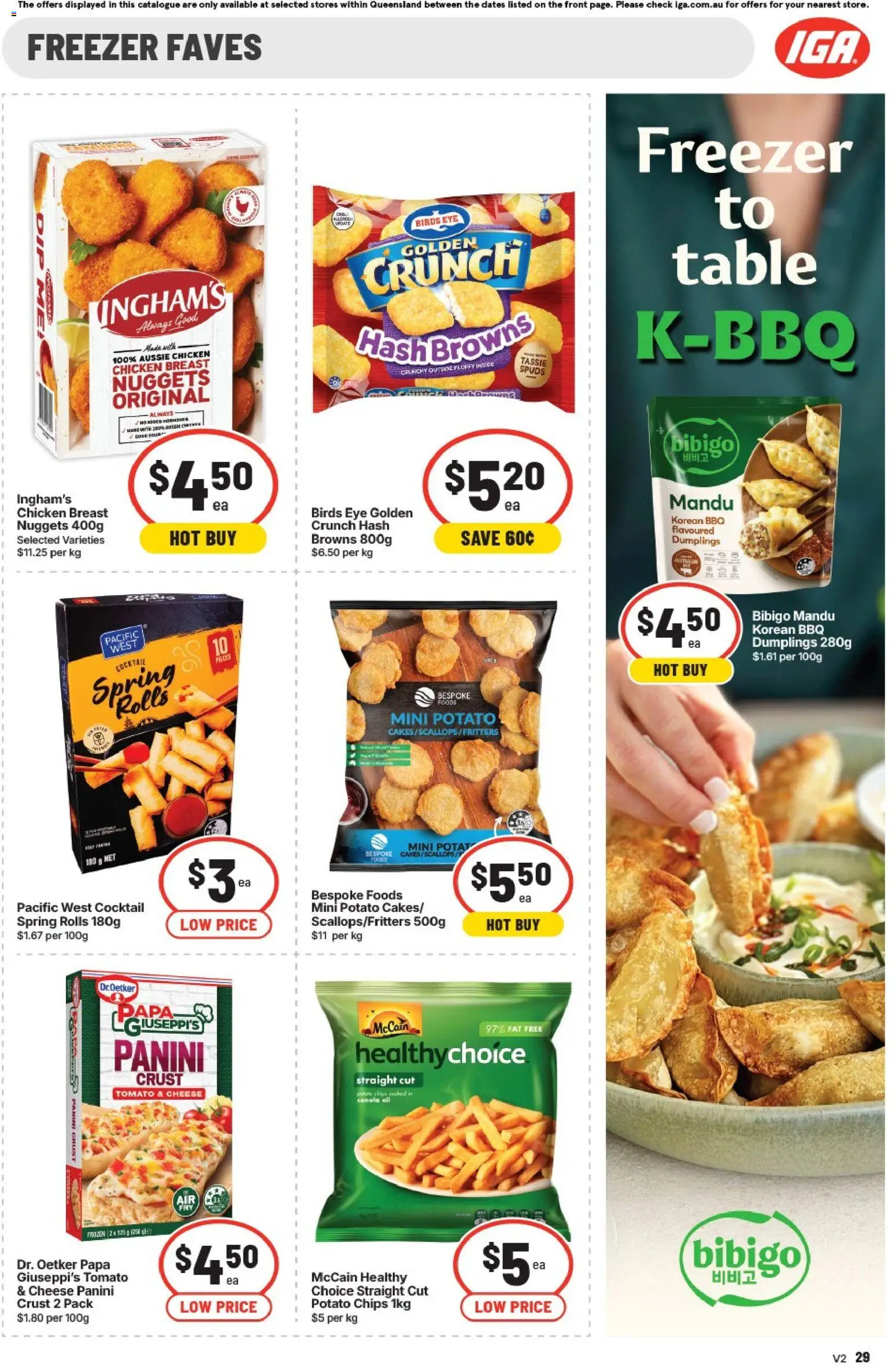 IGA catalogue - valid from 30/09/2026 | Page: 34 | Products: Cheese, Oil, Cocktail, Freezer