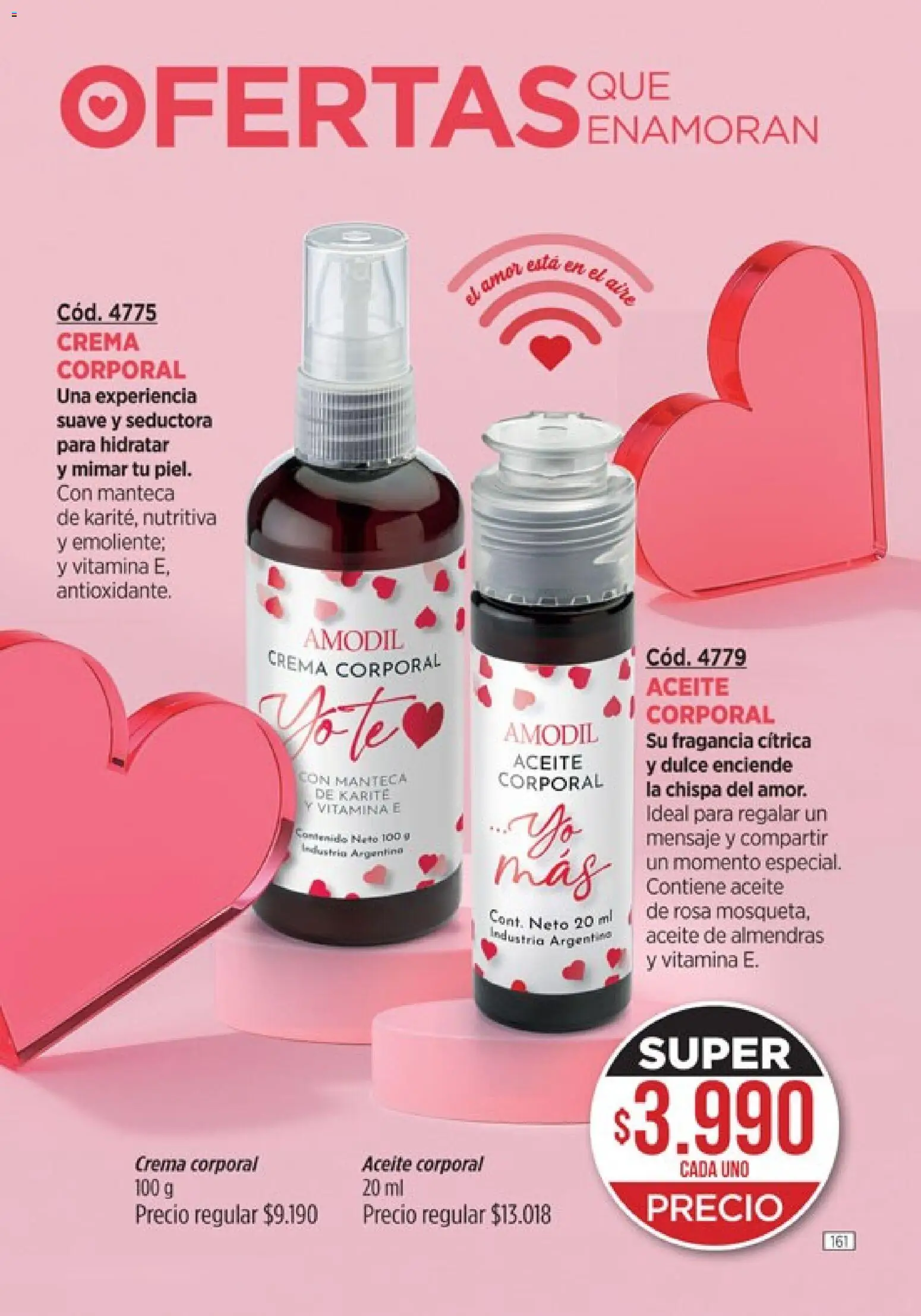 Catálogo Amodil Campaña 2 │ válido desde el 01.02.2026 | Página: 161 | Productos: Almendras, Fragancia, Manteca, Crema