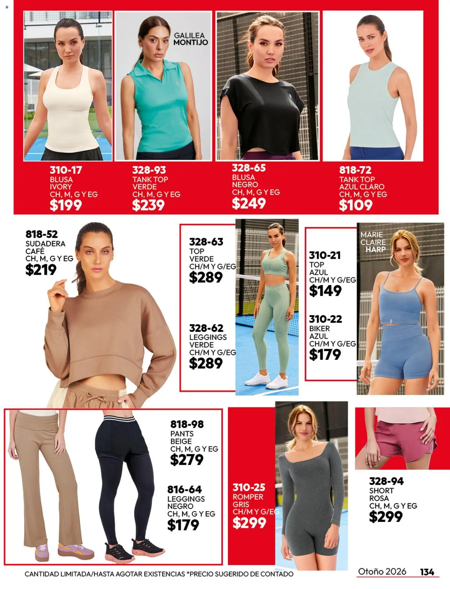 Nuevas ofertas de Cklass válidas en toda la República Mexicana desde el 08/07/2026. ¡Encuentra las mejores ofertas en Cklass catálogo Sportbrands dama! | Página: 141 | Productos: Leggings, Sudadera, Short, Pants