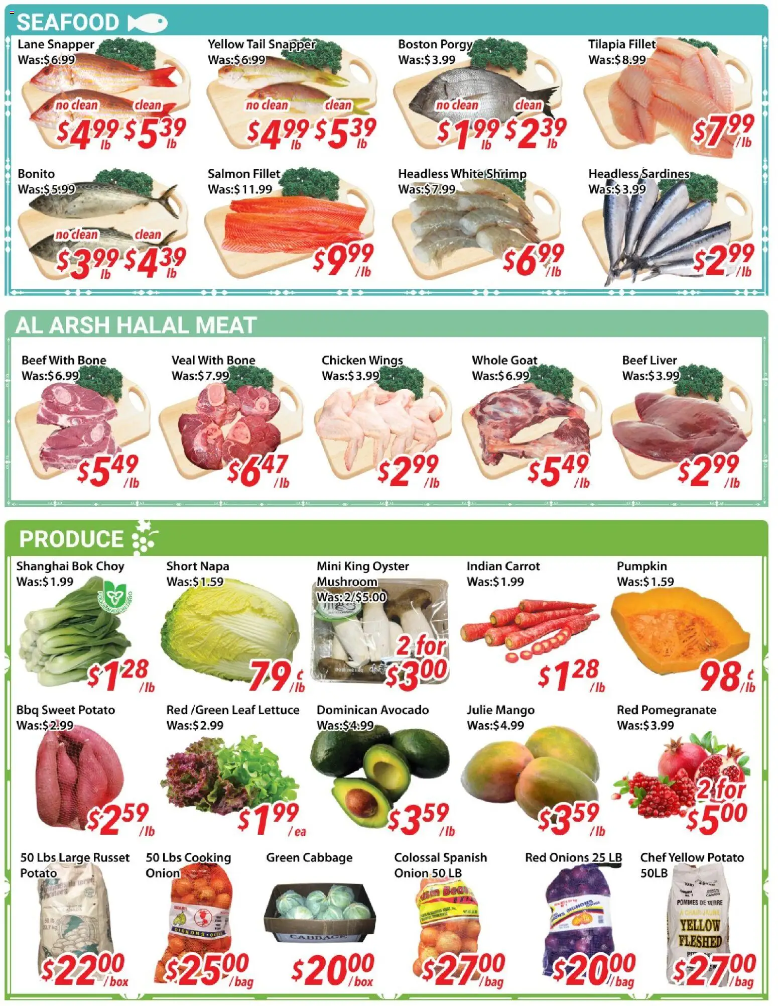 Ample Food Market flyer valid from 05.06.2026 | Page: 2 | Products: Beef, Carrot, Chicken wings, Pumpkin