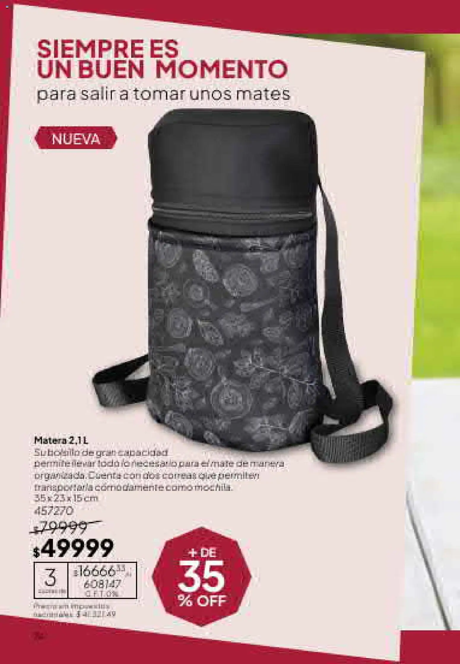 Tupperware Folleto │ válido desde el 01/07/2026 | Página: 75 | Productos: Mate, Mochila