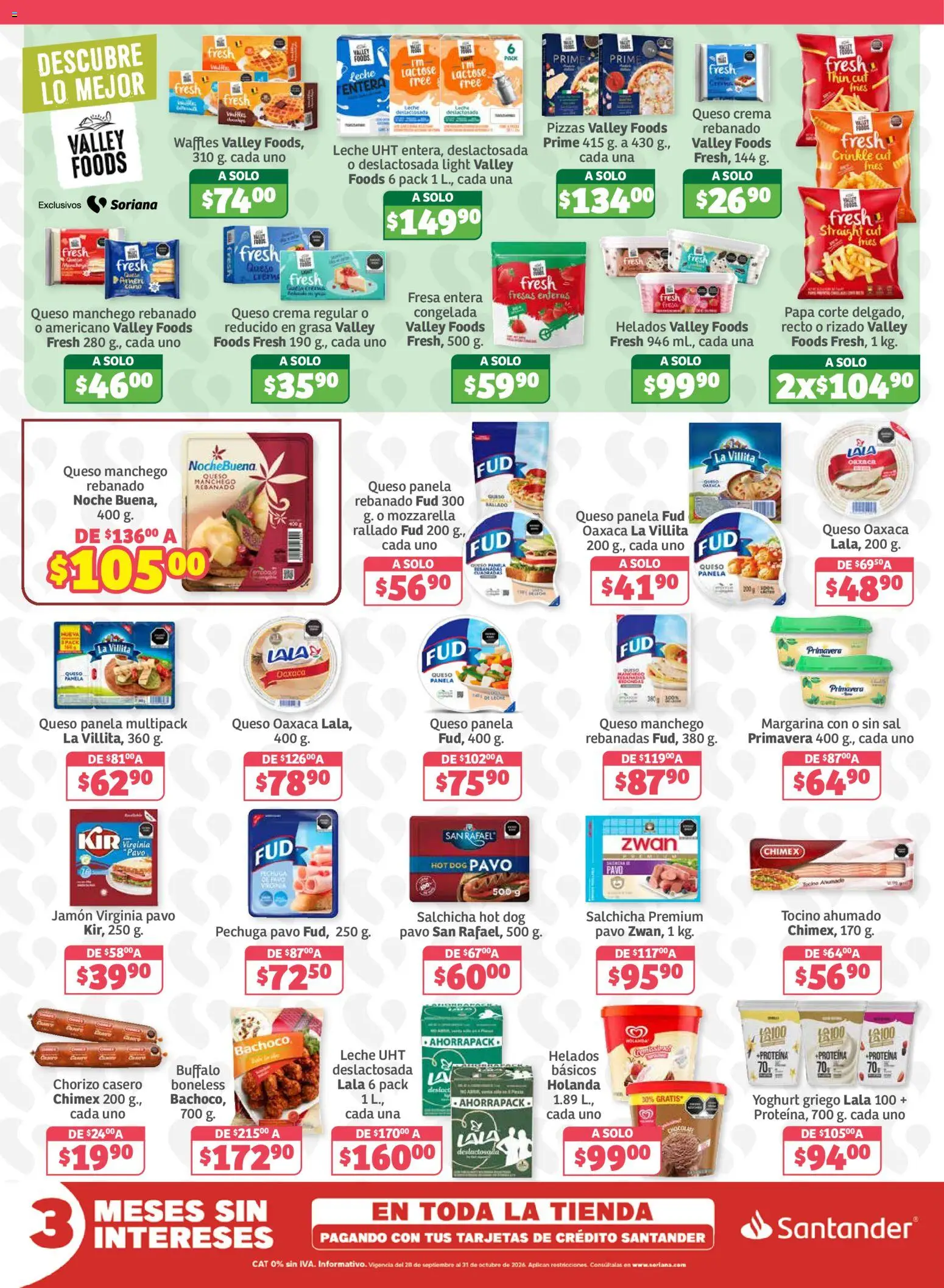 Nuevas ofertas de Soriana válidas en toda la República Mexicana desde el 16/10/2026. ¡Encuentra las mejores ofertas en Soriana folleto! | Página: 4