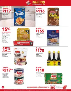 Vista previa de City Club catálogo, nuevo folleto de la tienda, válido en México a partir del 01.05.2026 | Página: 40 | Productos: Agua, Jugo, Galletas, Ensalada