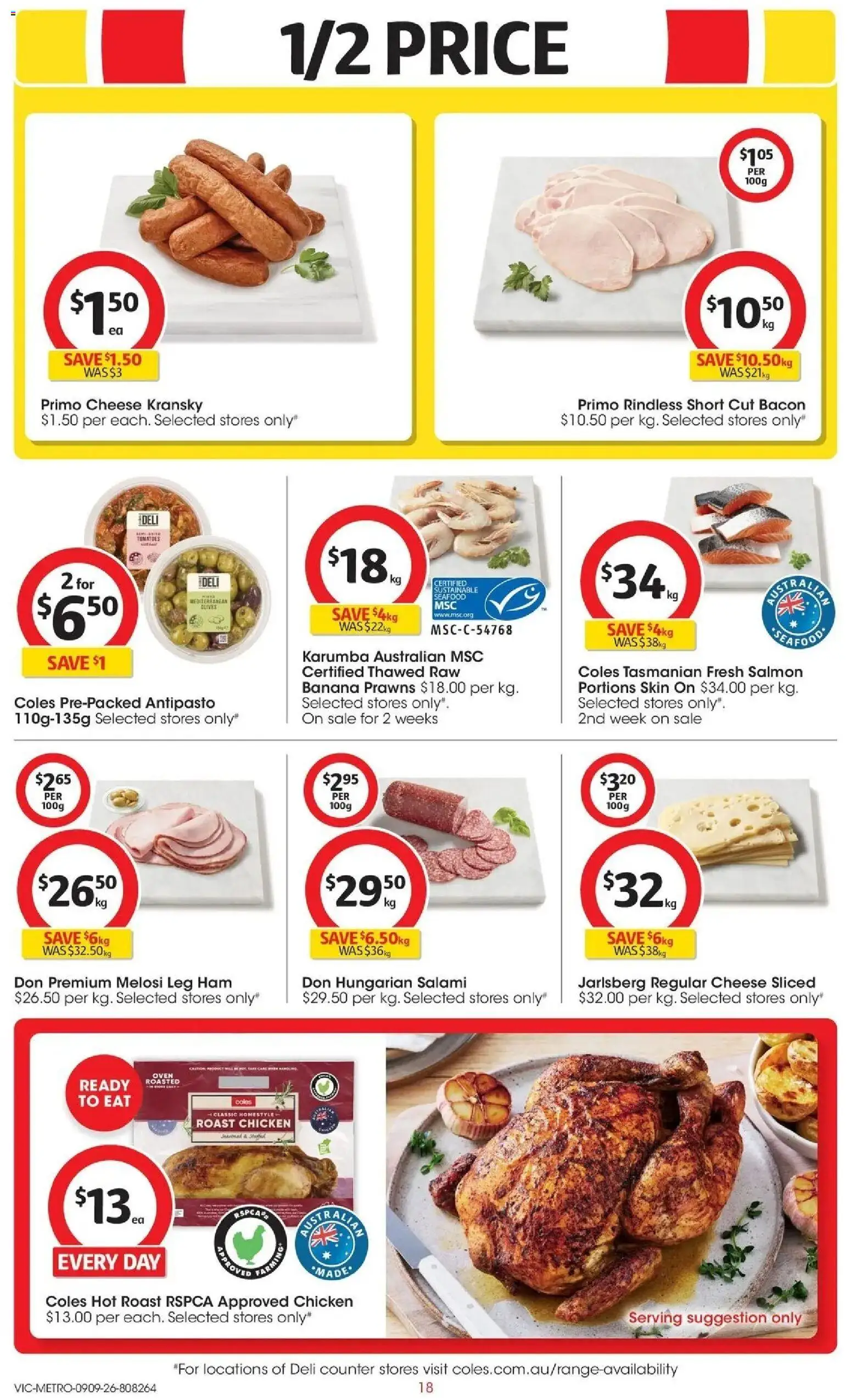 ﻿Coles catalogue valid from 09/09/2026 > Online Australia | Page: 18