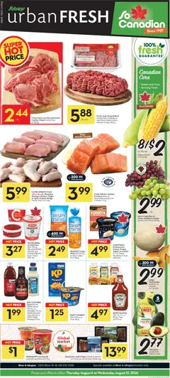 Preview of Sobeys weekly flyer / circulaire from shop Sobeys valid from Aug 6, 2026