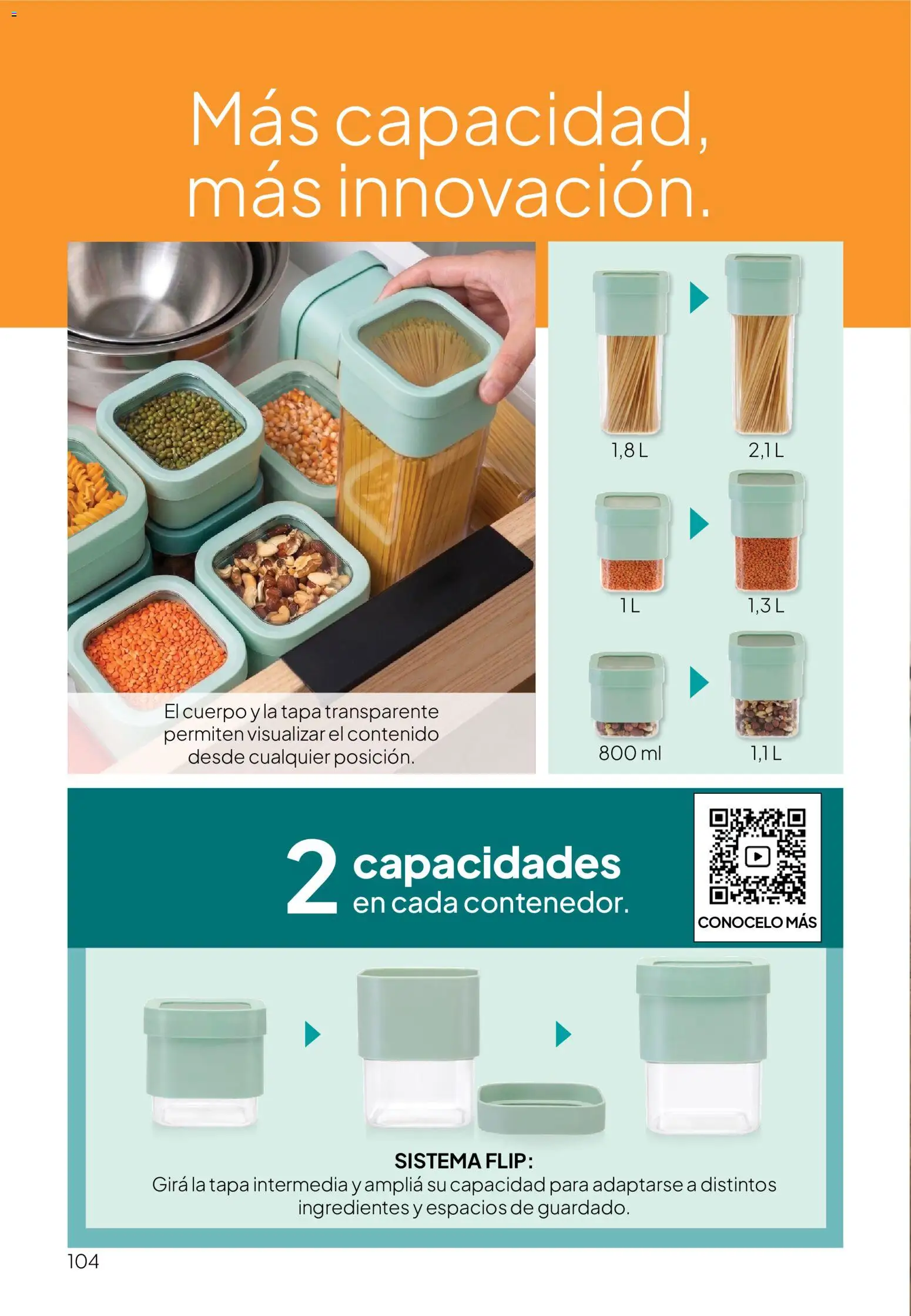 Tupperware Folleto │ válido desde el 01/09/2026 | Página: 105 | Productos: Ingredientes