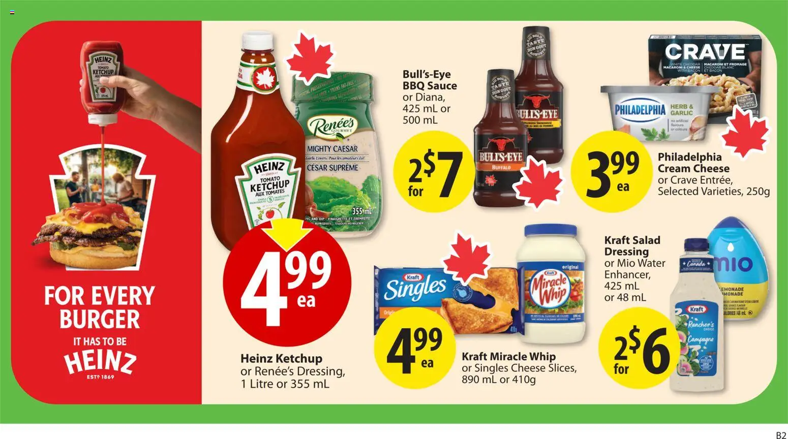 Save on foods flyer valid from 14.05.2026 | Page: 17 | Products: Ketchup, Cream, Salad, Cheese