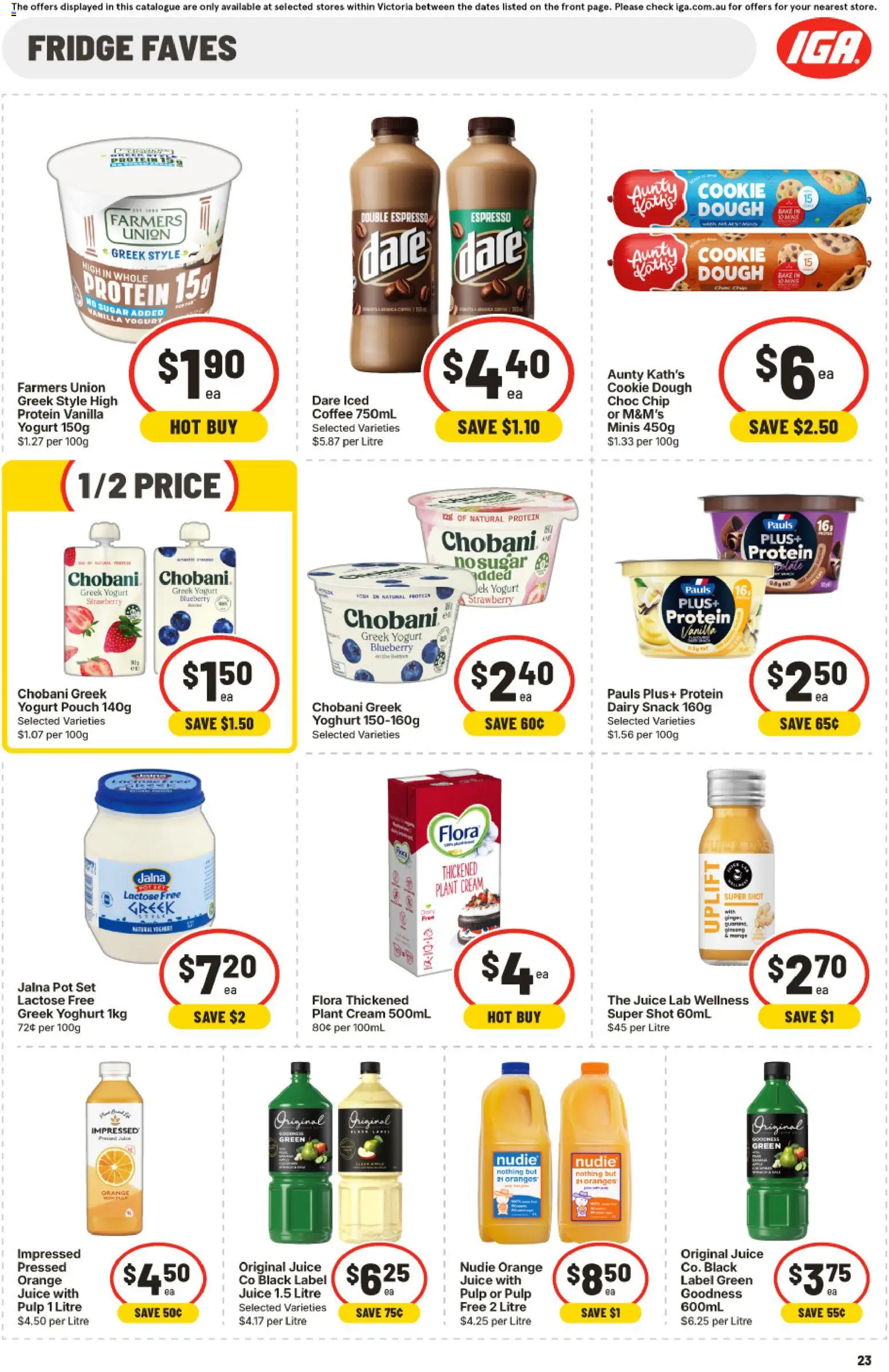 IGA catalogue - valid from 07/10/2026 | Page: 22