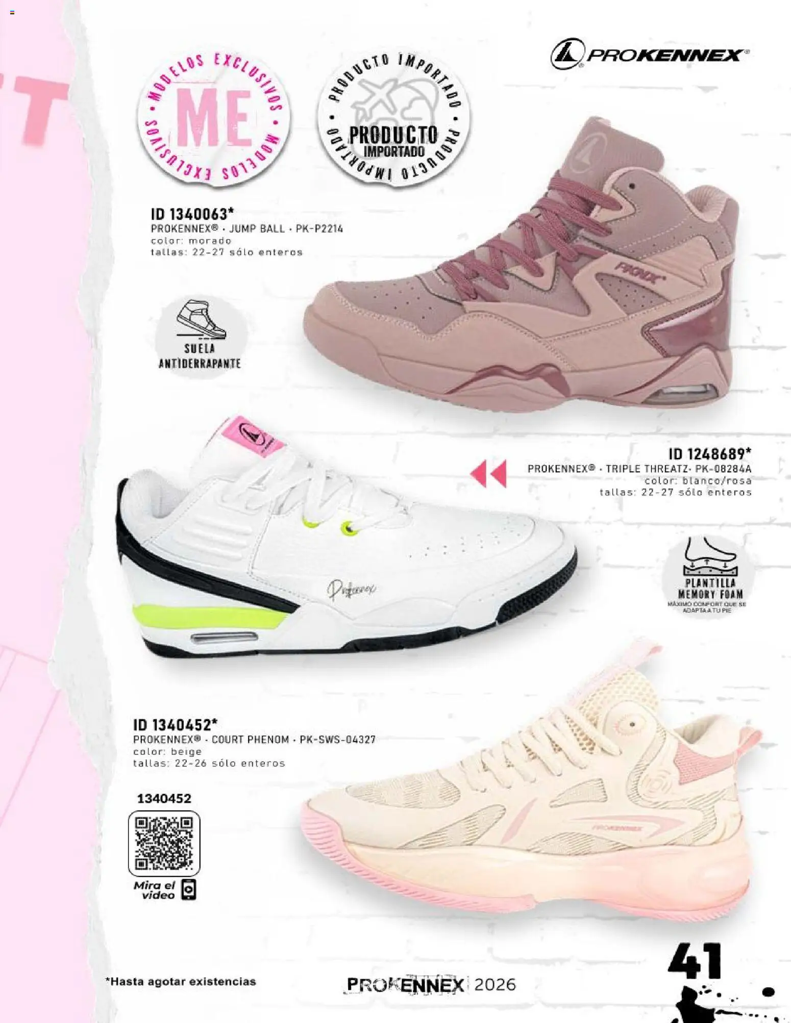 Nuevas ofertas de Price Shoes válidas en toda la República Mexicana desde el 15/09/2026. ¡Encuentra las mejores ofertas en Price Shoes catálogo Prokennex! | Página: 41 | Productos: Video