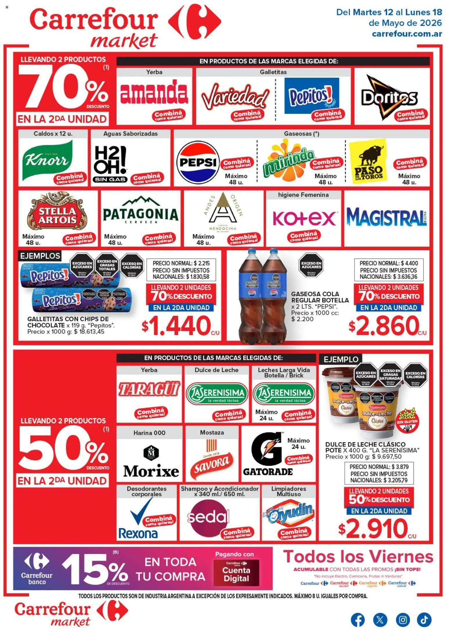 Carrefour Market - Market Paraná y Concordia │ válido desde el 12.05.2026 | Página: 1