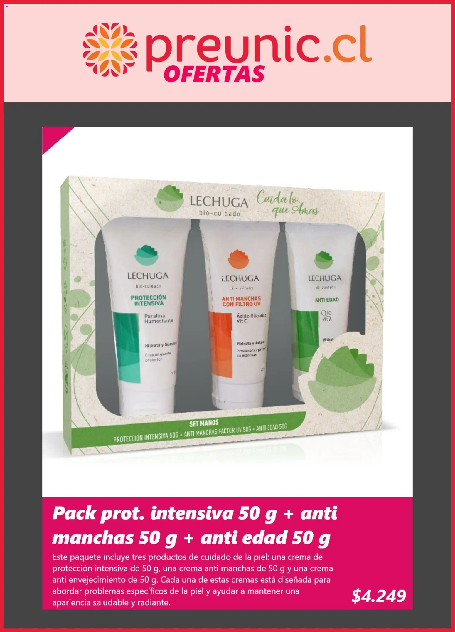 Preunic Ofertas  │ válido desde el 22.04.2026 | Página: 7 | Productos: Lechuga, Guante, Crema
