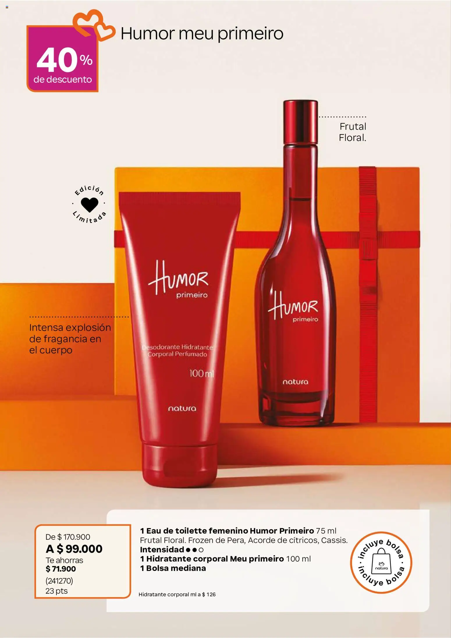 Natura revista - valida desde el 22/07/2026 | Página: 15 | Productos: Té, Bolsa, Explosión, Eau de toilette