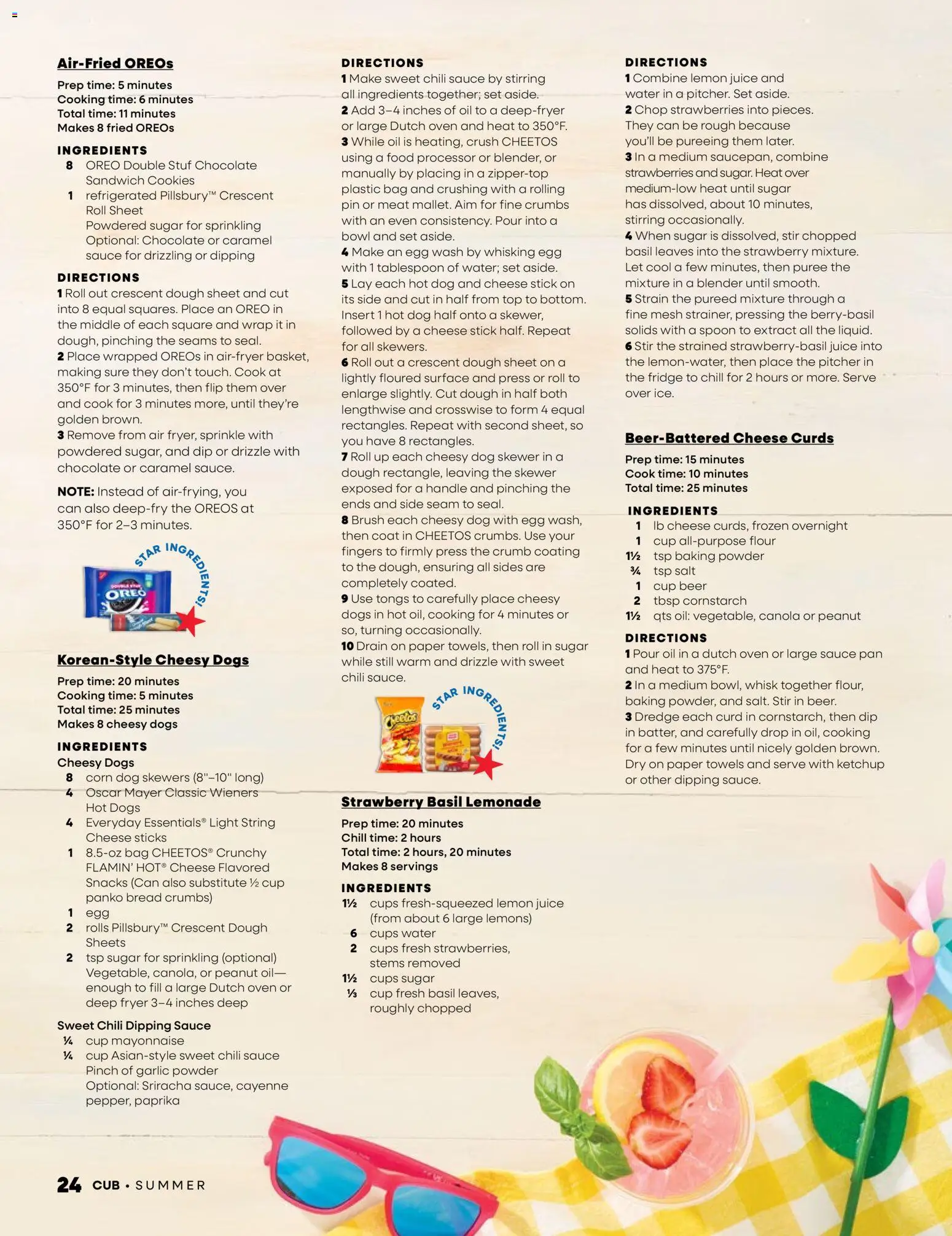 Cub Foods Magazine - valid from 06/01/2026 | Page: 24 | Products: Lemon juice, Garlic, Hot Dogs, Lemonade